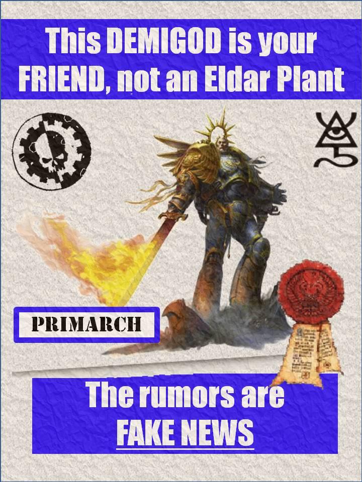 Friend, Humor, Poster, Primarch, Propaganda, Warhammer 40,000
