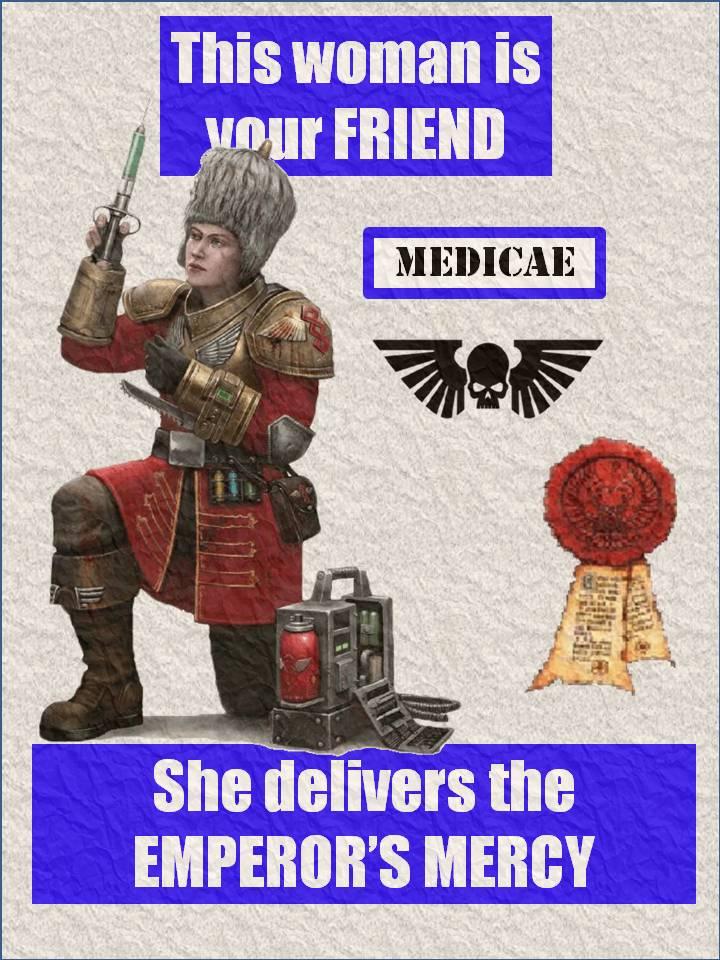 Friend, Humor, Poster, Propaganda, Warhammer 40,000