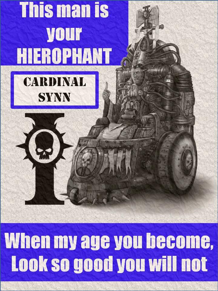 Cardinal, Friend, Humor, Poster, Propaganda, Rpg, Warhammer 40,000