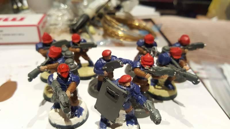Base Coated Arbites Patrol Team
