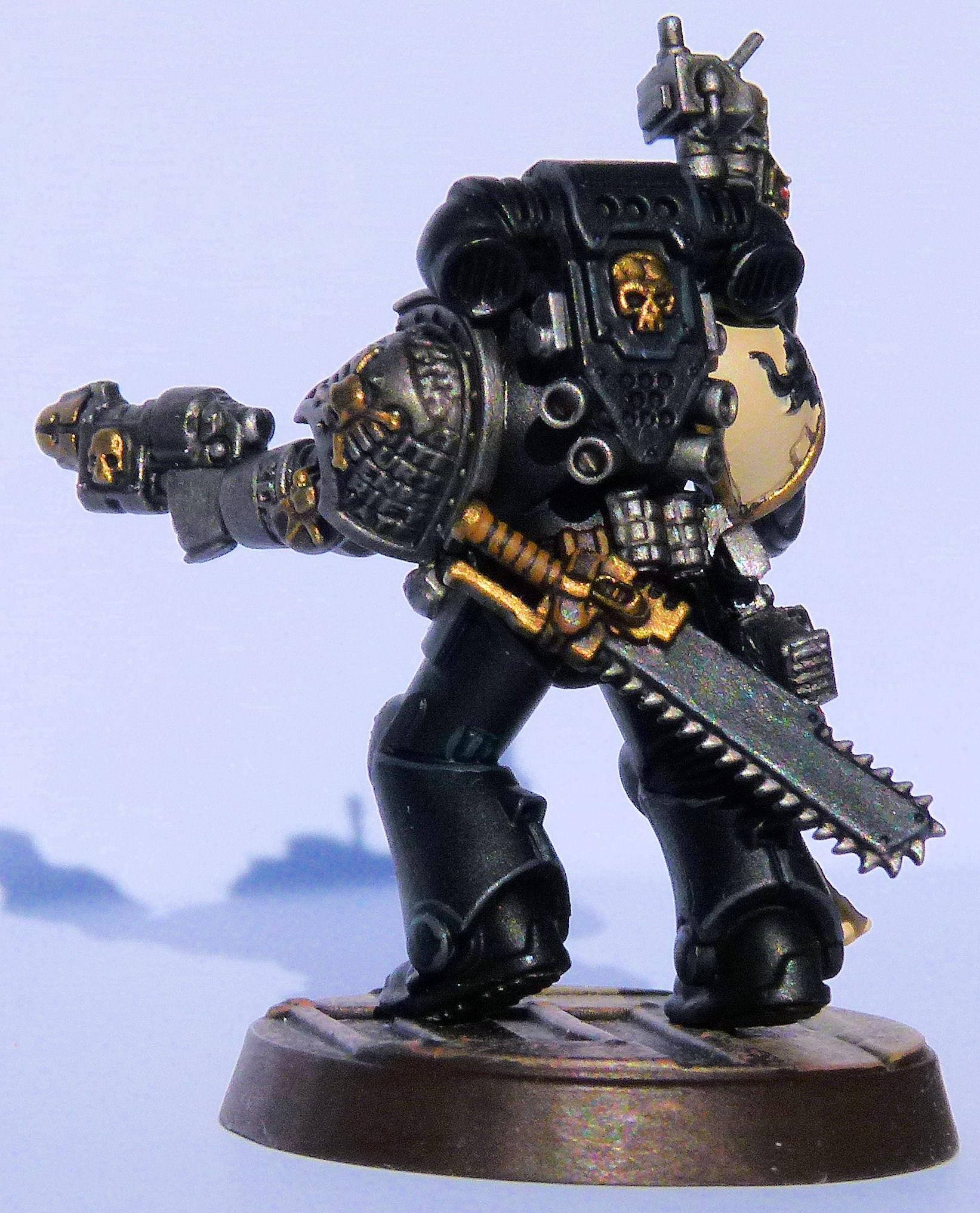 Brazen Minotaurs Deathwatch Veteran Rear Left