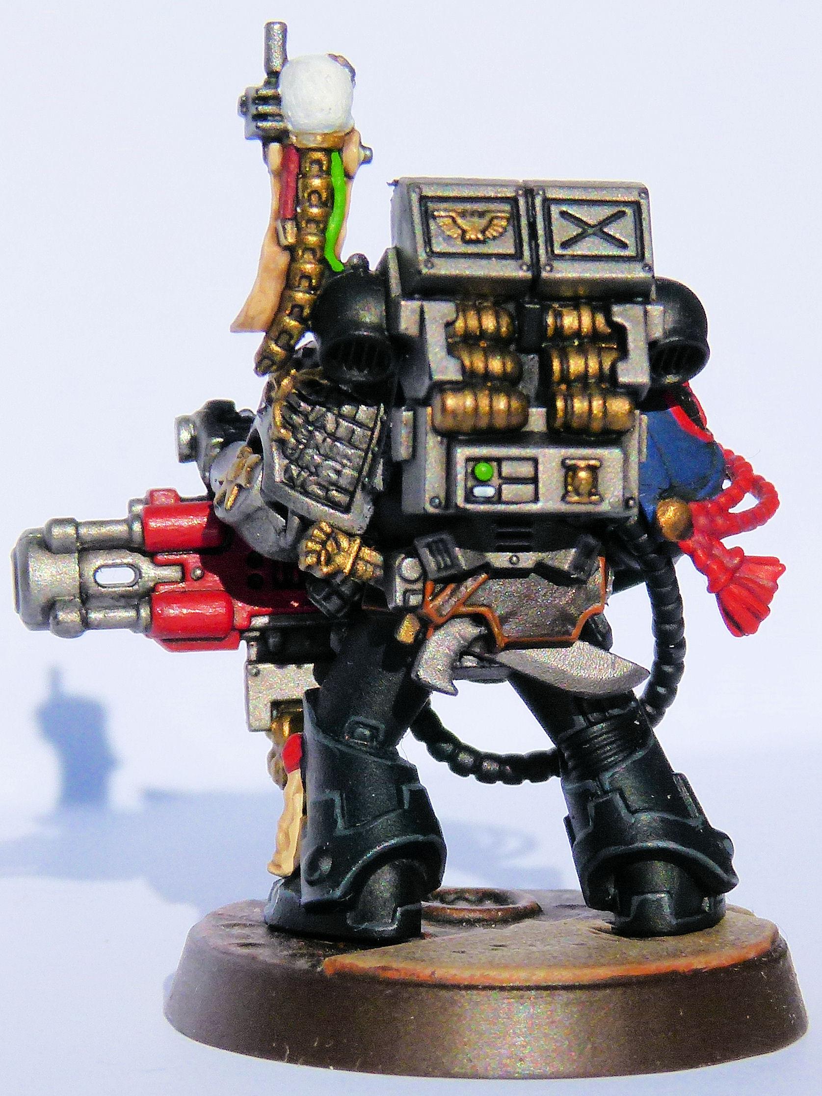 Crimson Fist Deathwatch Veteran Rear