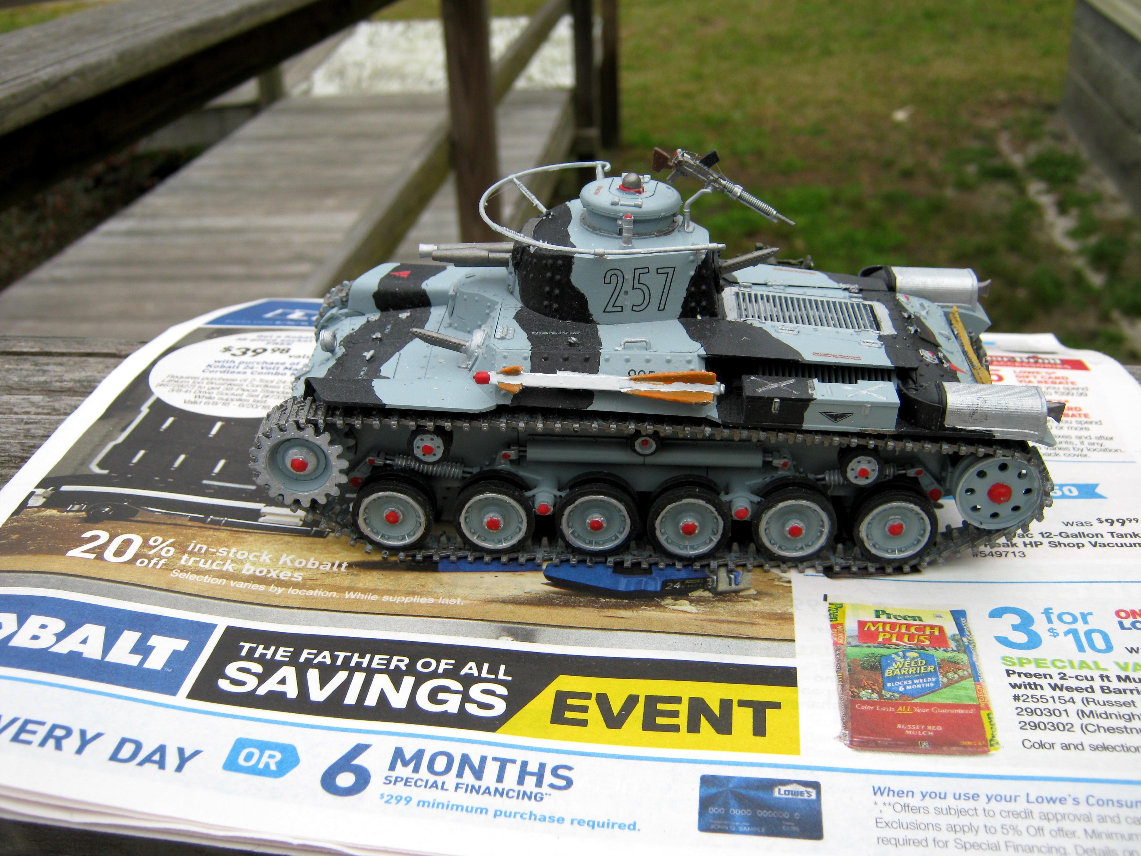 Conversion, Ija, Imperial, Imperial Japanese Army, Infantry Tank, Japanese, Tank, Type 97, World War 2
