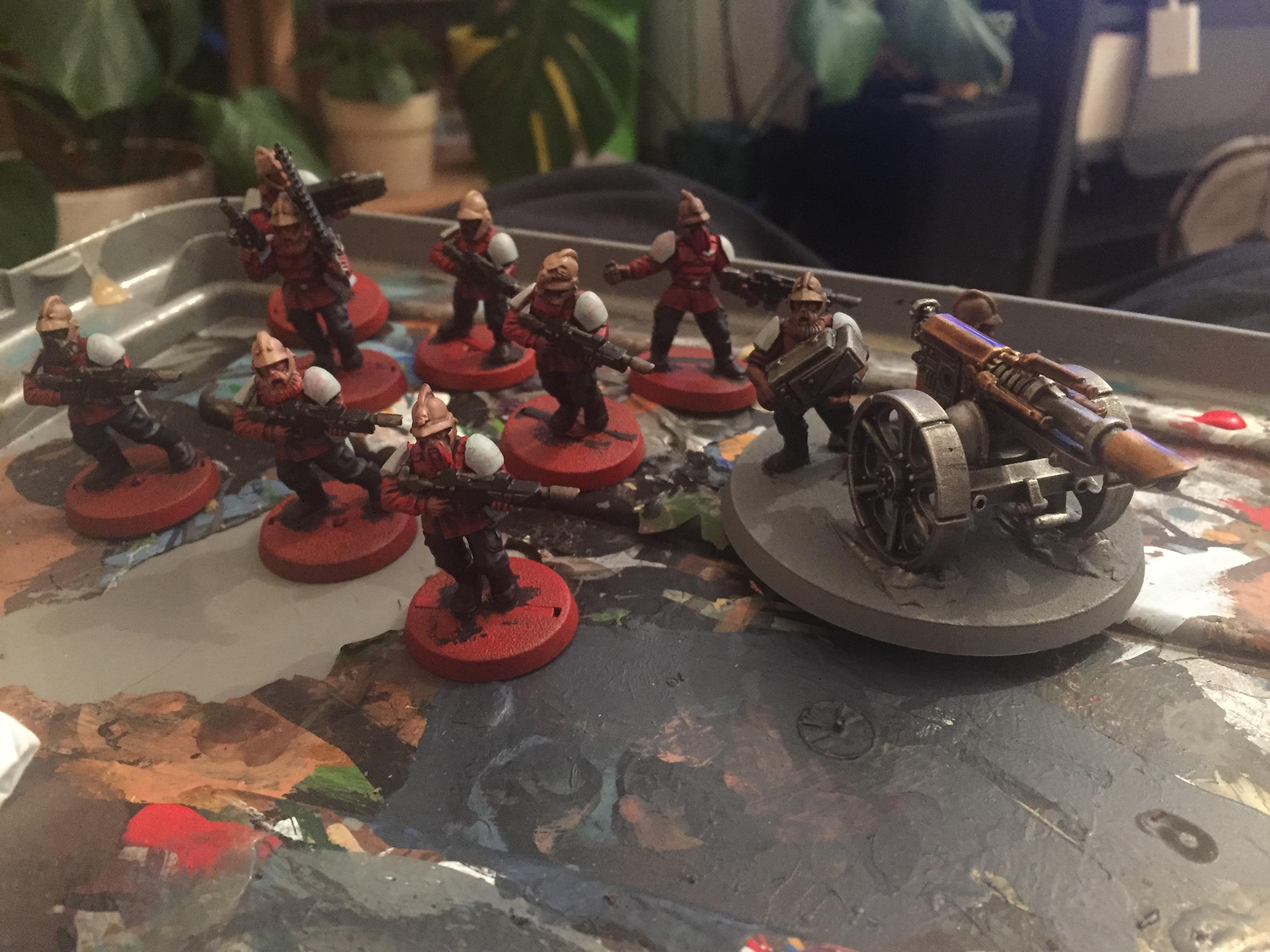 Painting squaddies