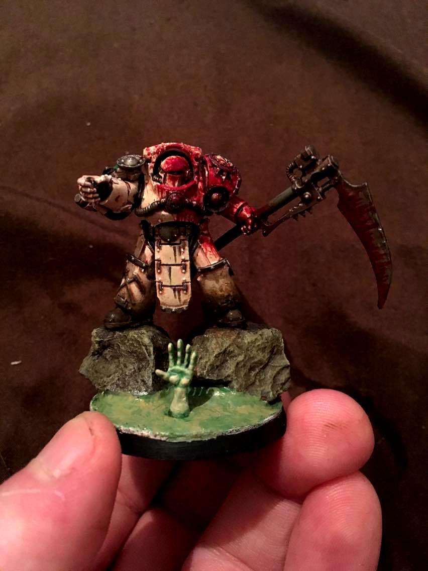Blood, Chaos, Death Guard, Horus Heresy, Terminator Armor