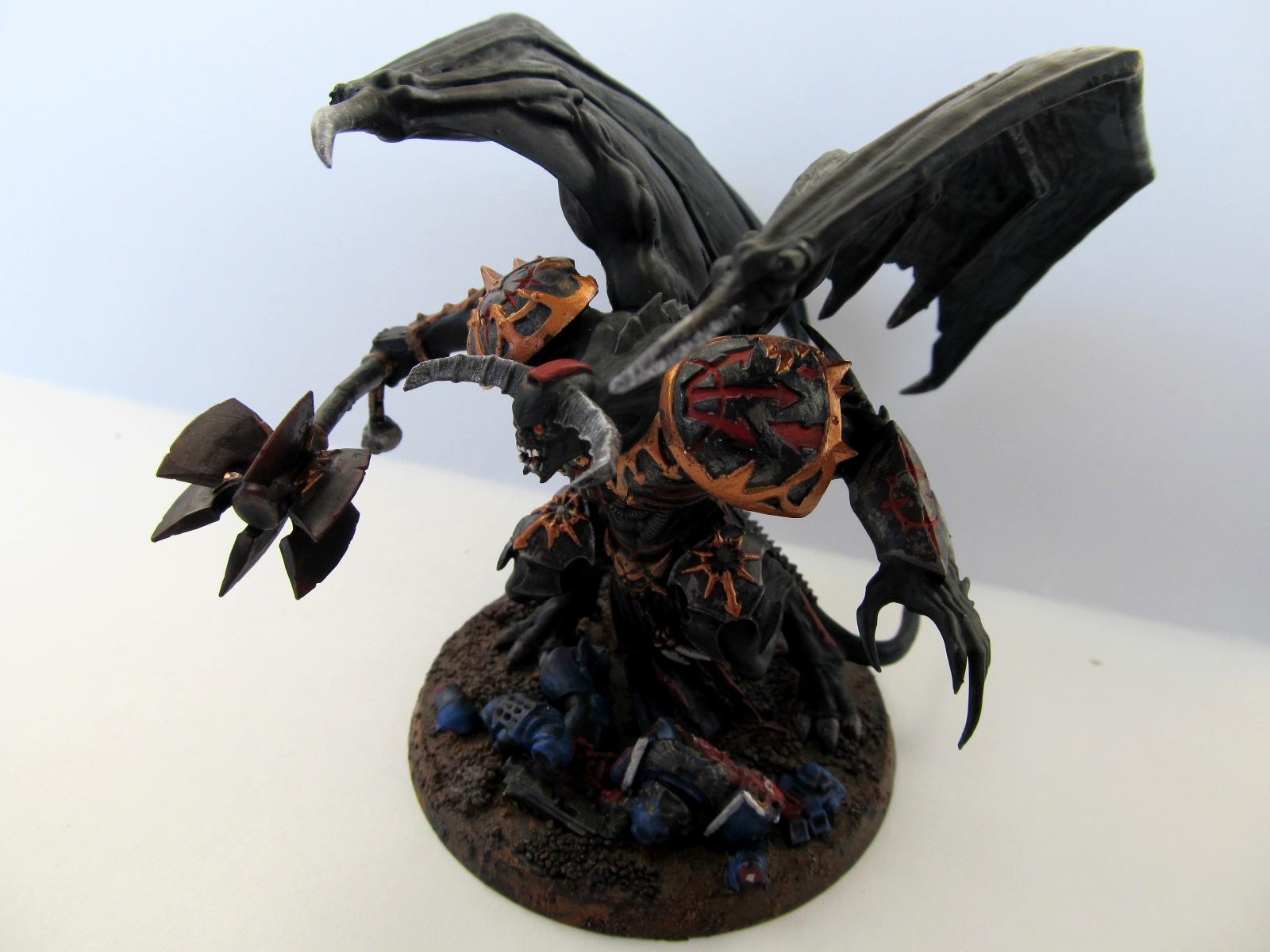 Black Mace, Chaos, Chaos Space Marines, Daemon Prince, Daemons, Heretix, Prince