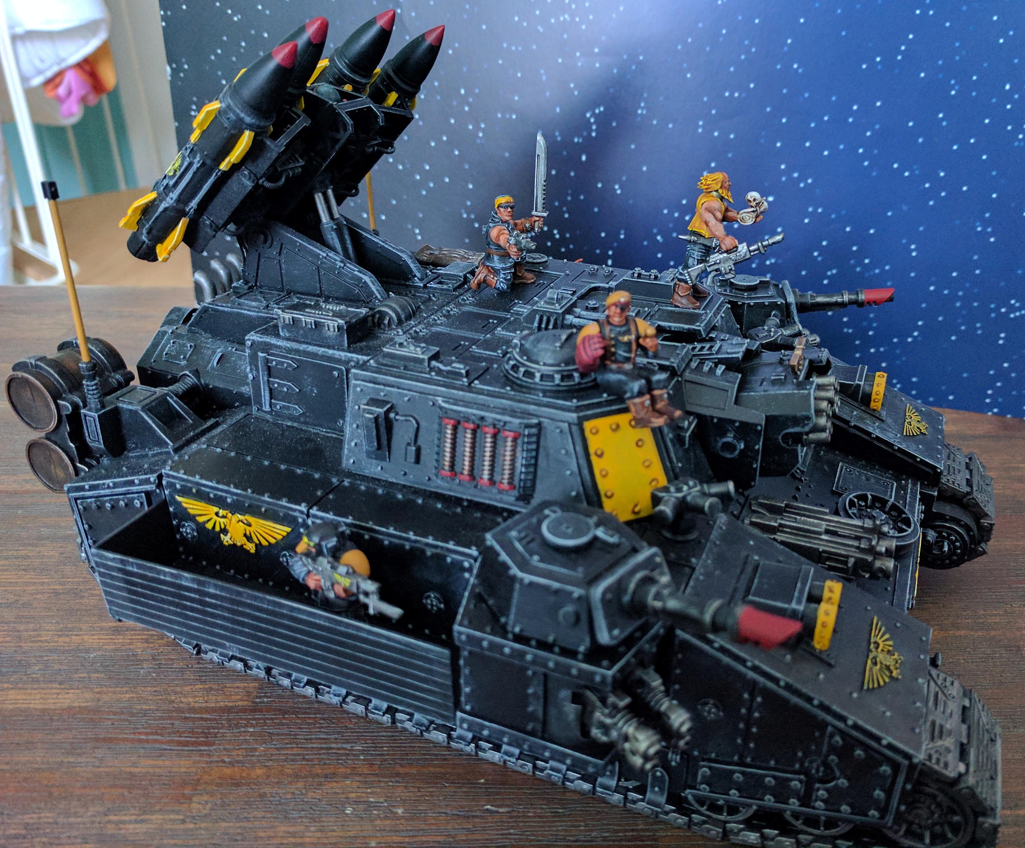 Imperial Guard, Kitbash, Punisher, Stormlord, Thanatos