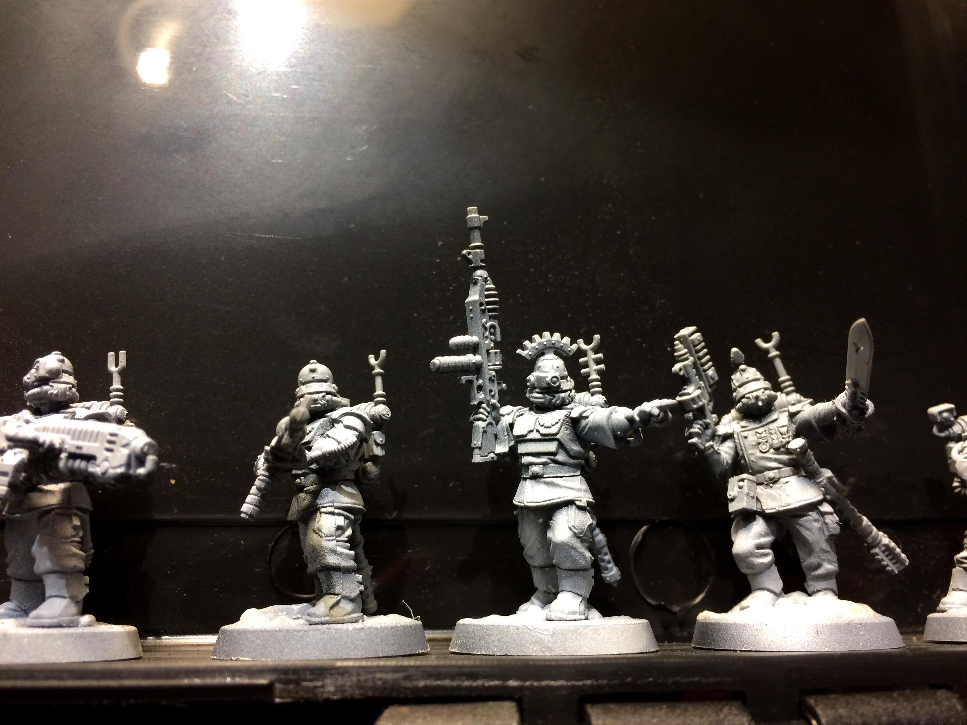 Adeptus Mechanicus, Astra Militarum, Inqisition, Inquisitarii, Kit Bashed, Skitarii, Warhammer 40,000