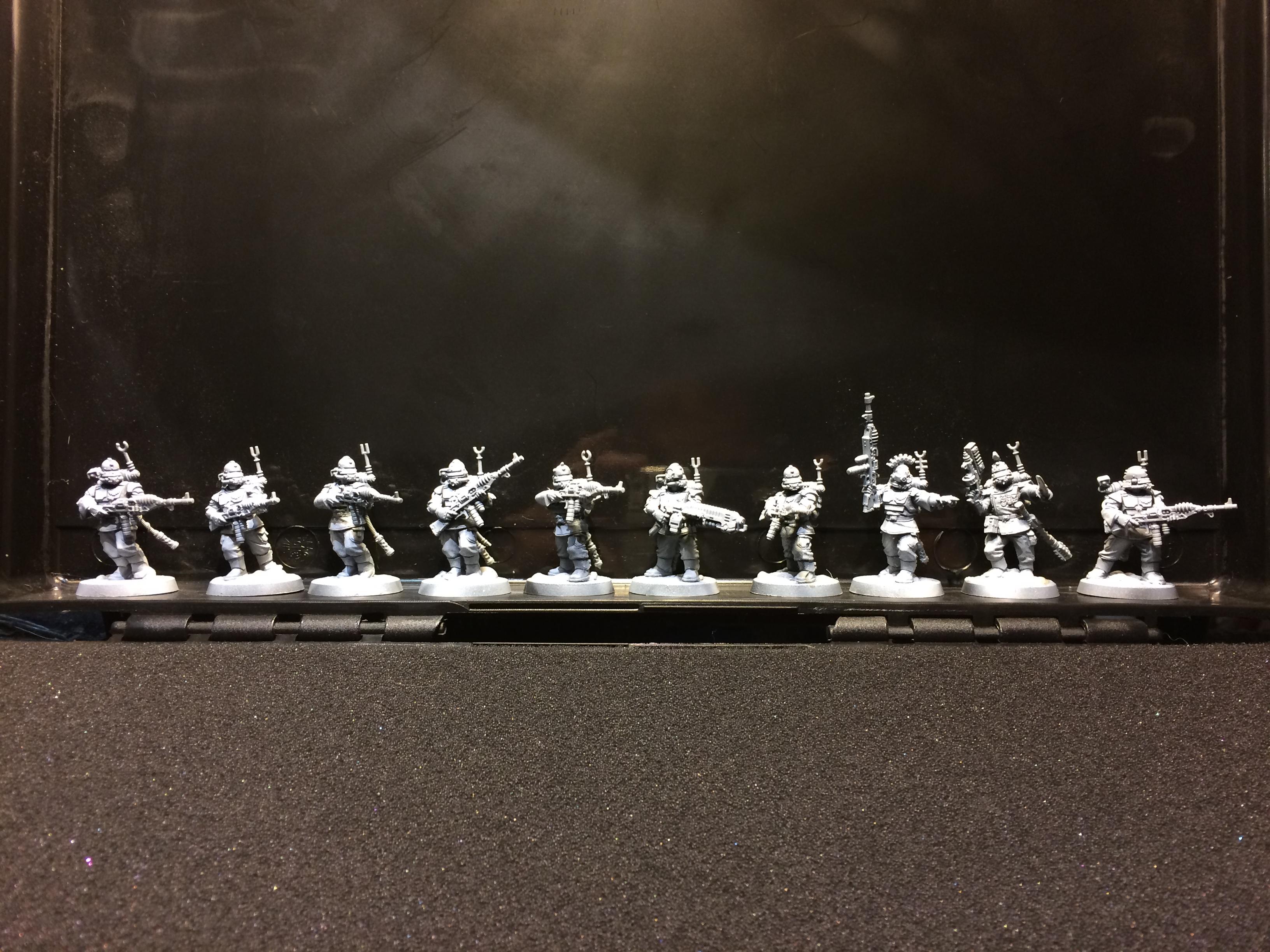 Adeptus Mechanicus, Astra Militarum, Inqisition, Inquisitarii, Kit Bashed, Skitarii, Warhammer 40,000