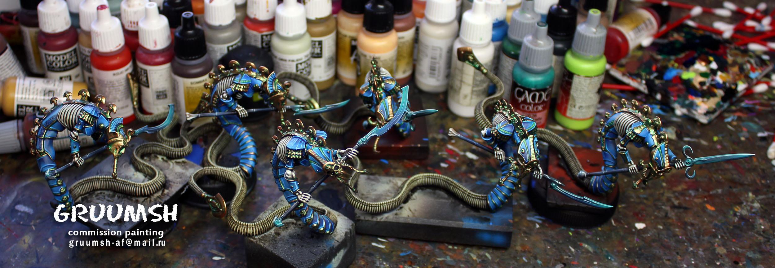 Blue, Skeletons, Snake, Tomb Kings