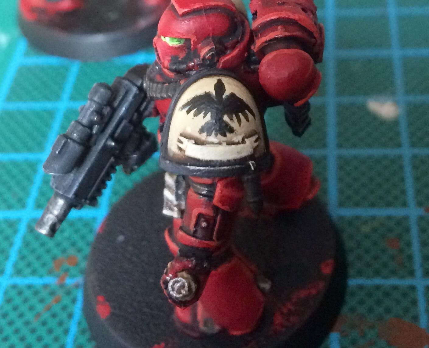 Art Scale, Blood Ravens, Conversion, Converting, Kitbash, Space Marines, True-scale