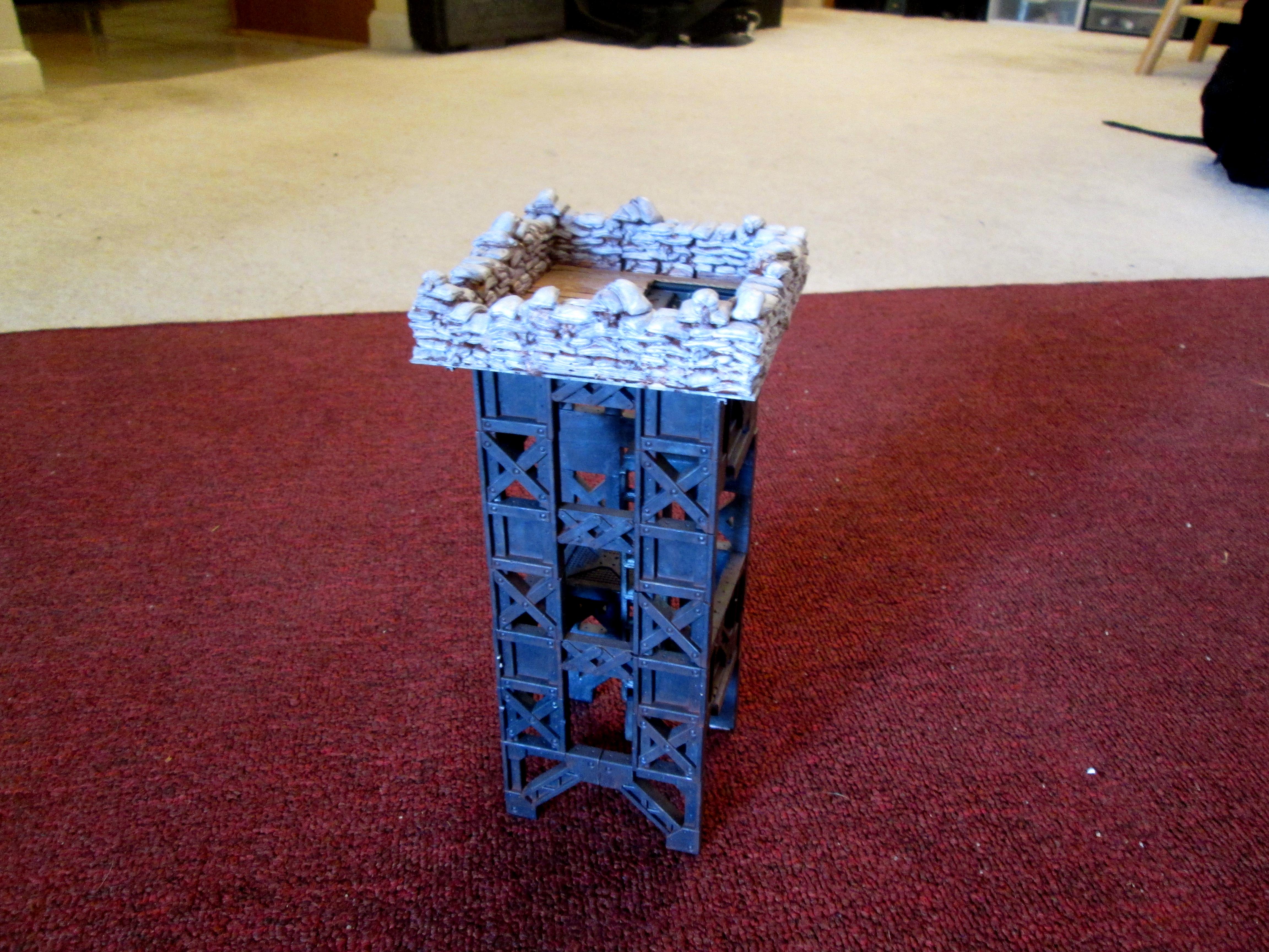 Aegis Line, Firebase, Imperial Guard, Scratch Build