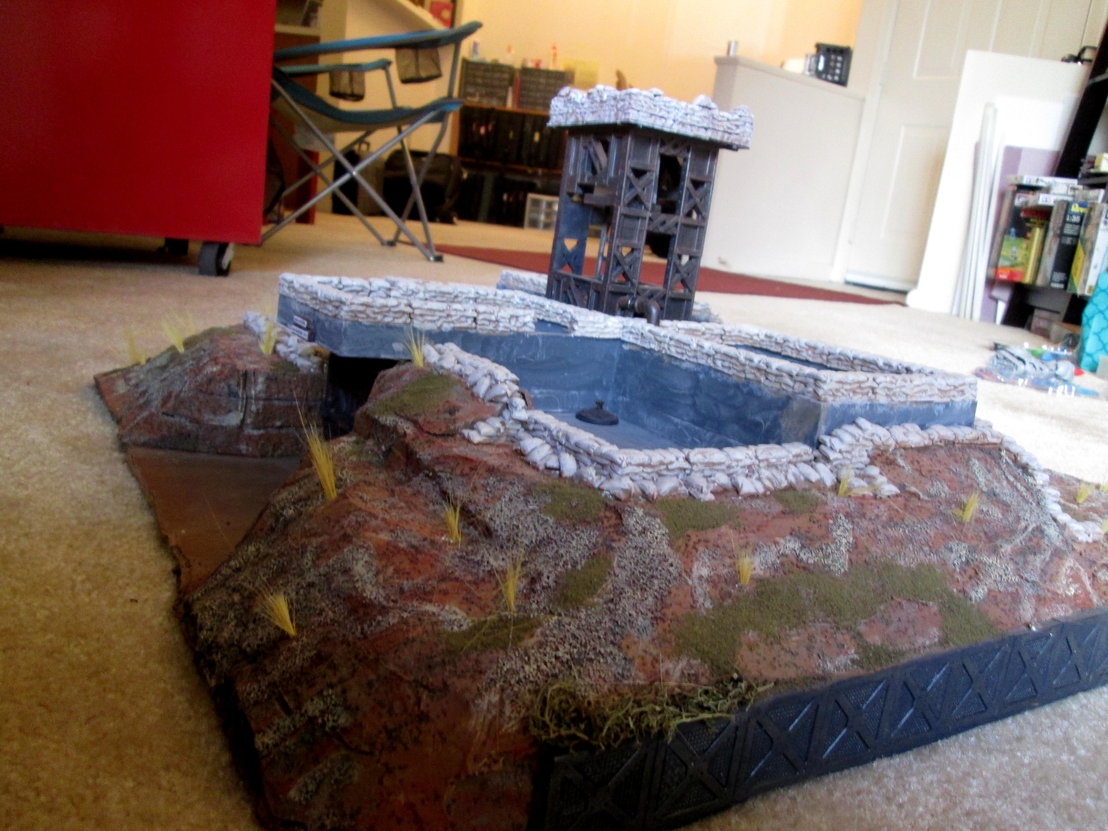 Aegis Line, Firebase, Imperial Guard, Scratch Build