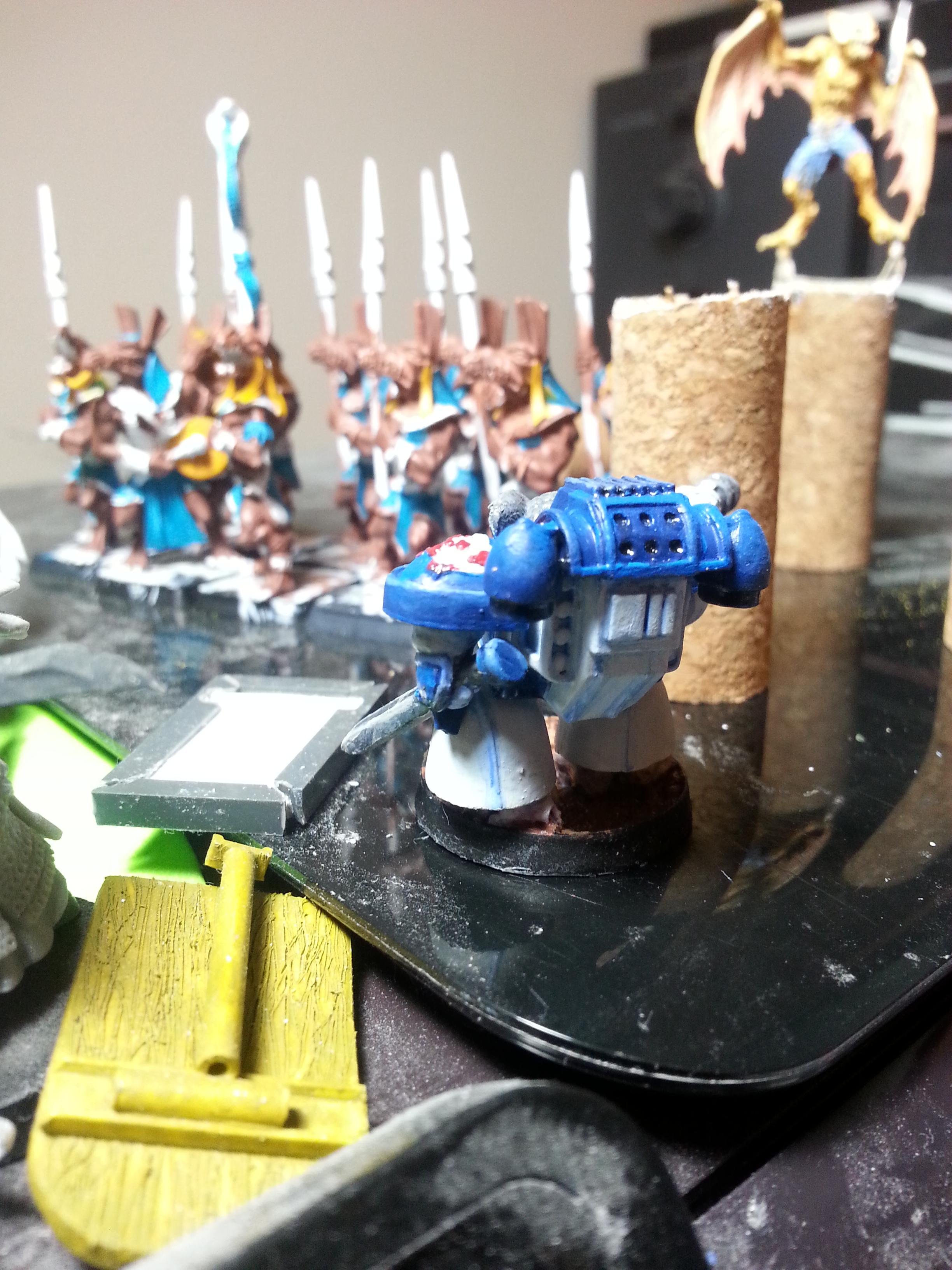 Dakka Painting Challenge 2017, Mousling, Reaper, Space Marines, World Eaters Colors