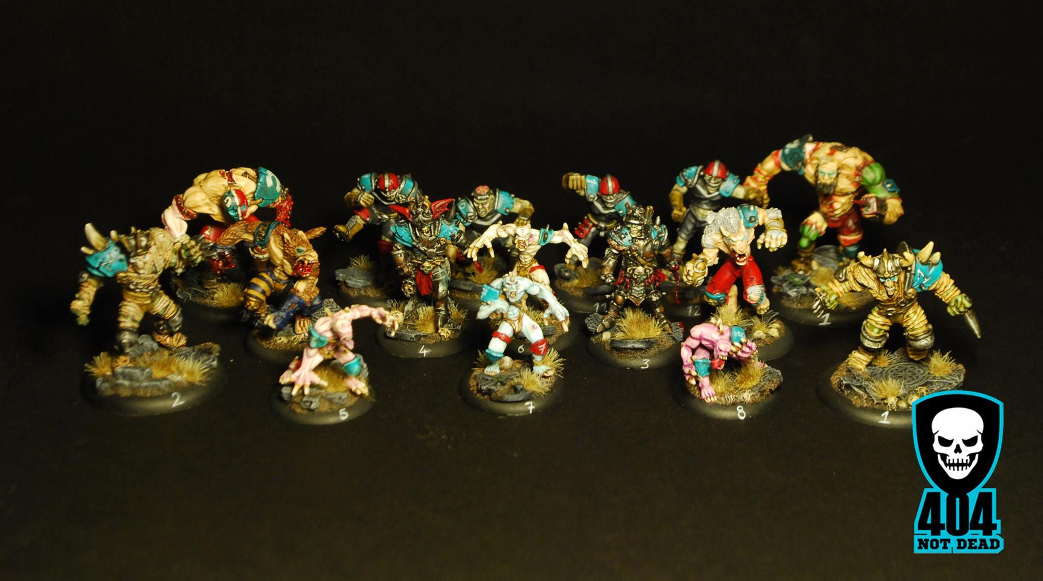 Blood Bowl, My old undead team