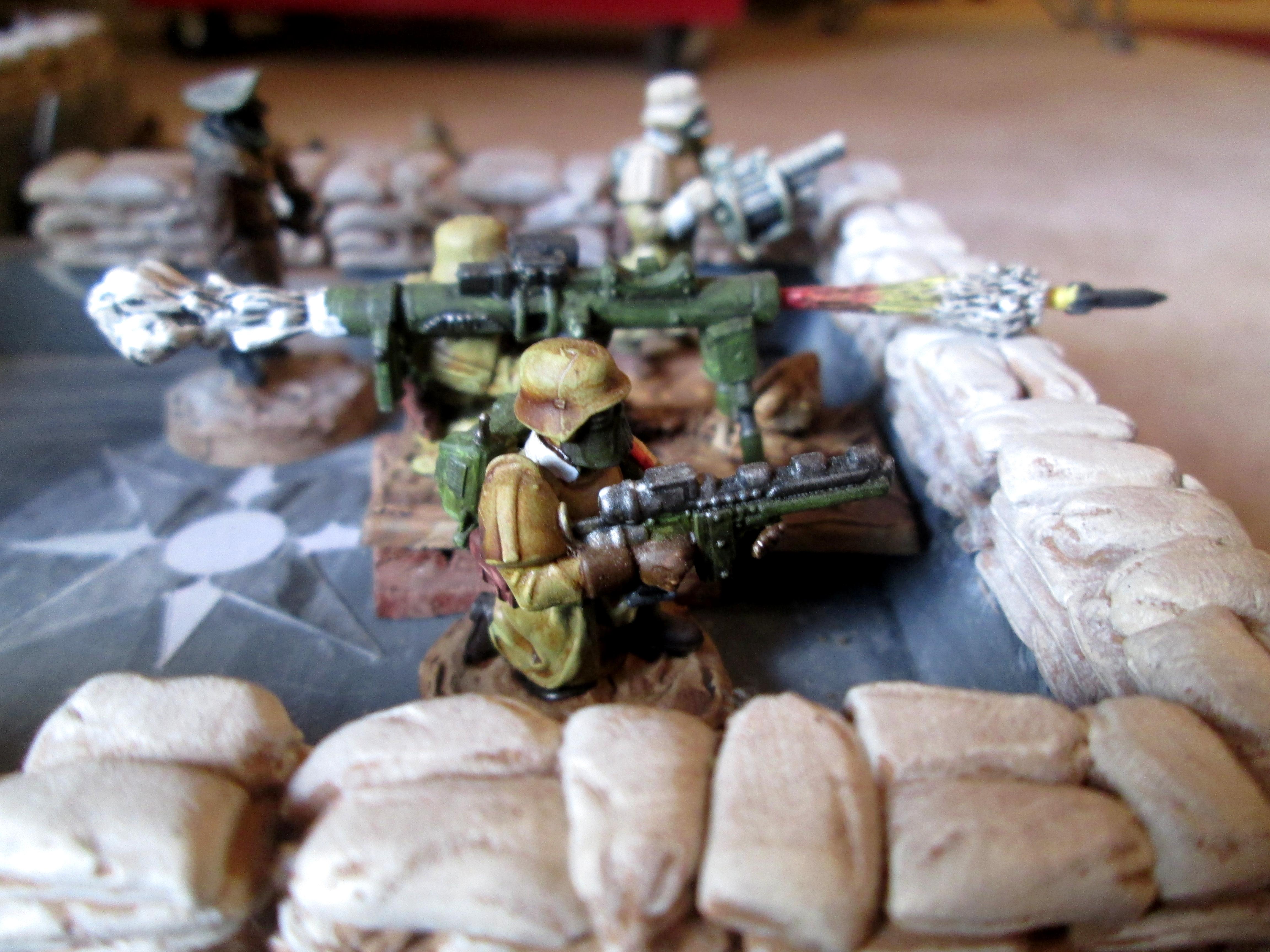 Aegis Line, Firebase, Imperial Guard, Scratch Build