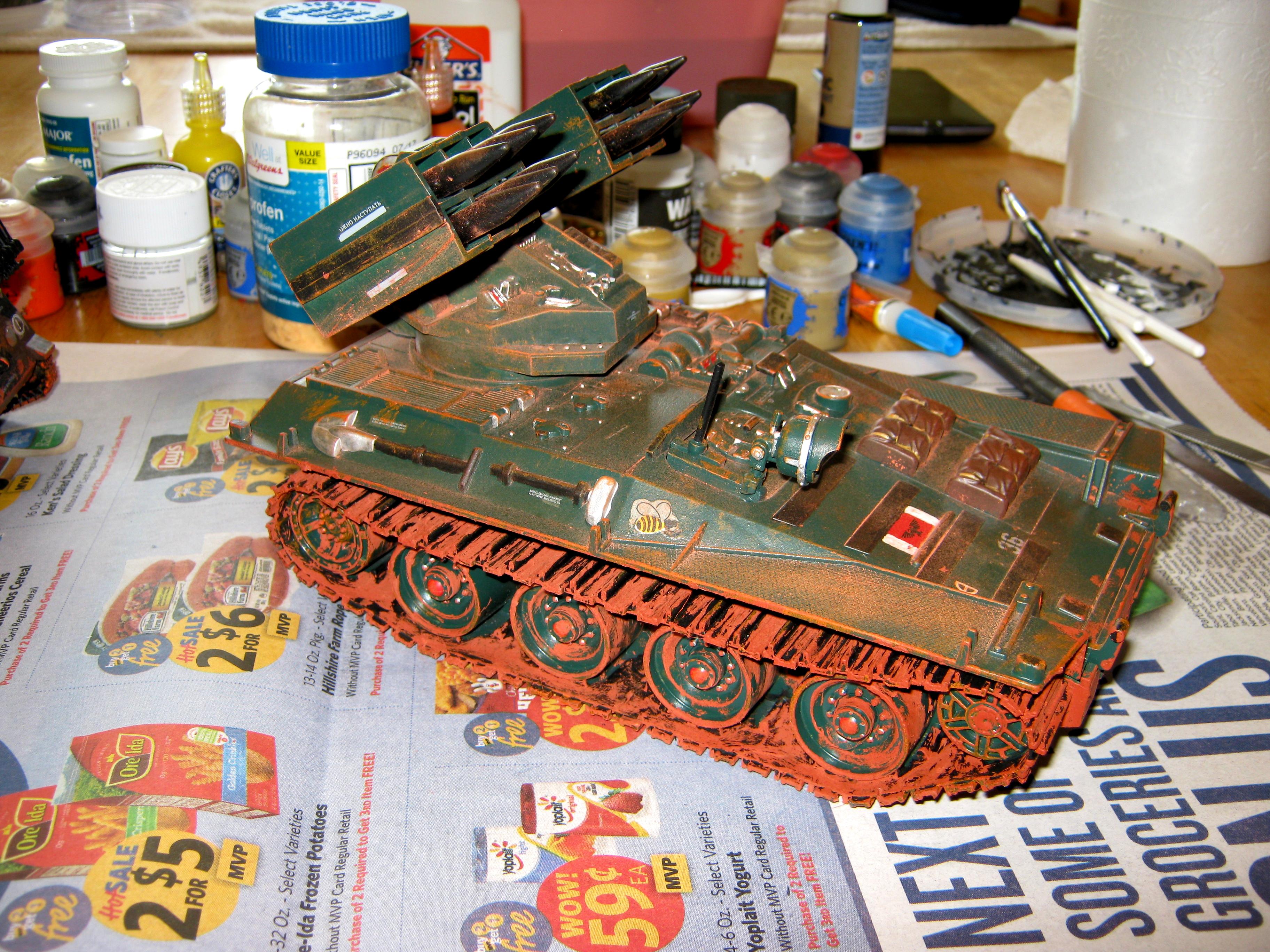 Afv, Artillery, Conversion, G.i. Joe, Imperial, Missile Launcher, Missile Tank, Self Propelled, Tank, Toy, Wolverine