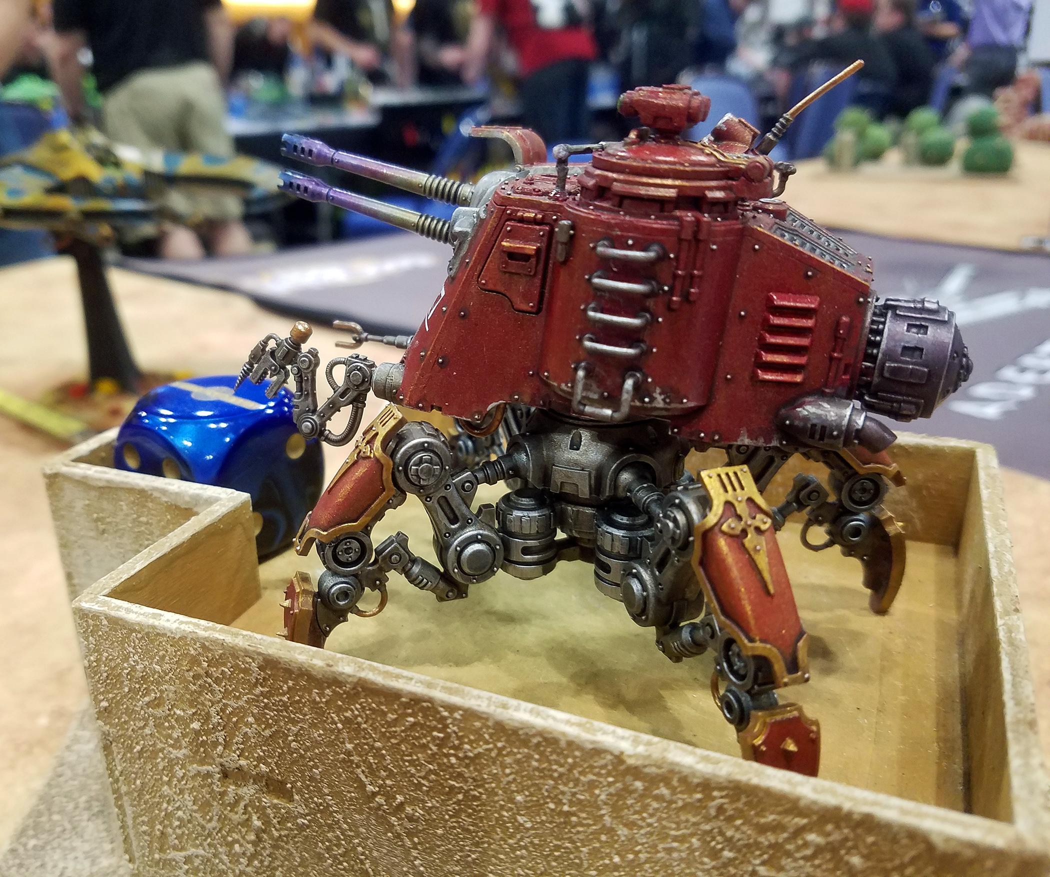 Onager Dunecrawler defends the high ground