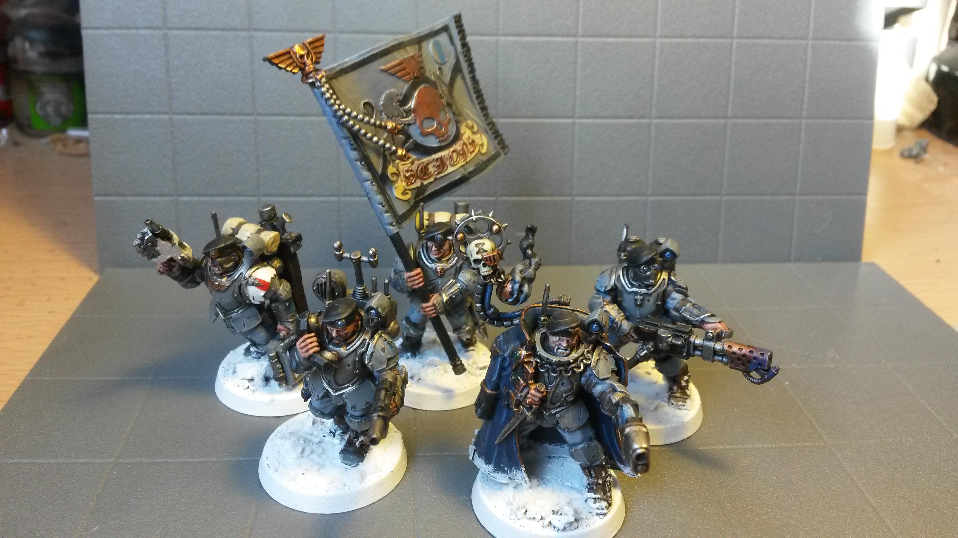 Militarum Tempestus, Militarum tempestus Command Squad