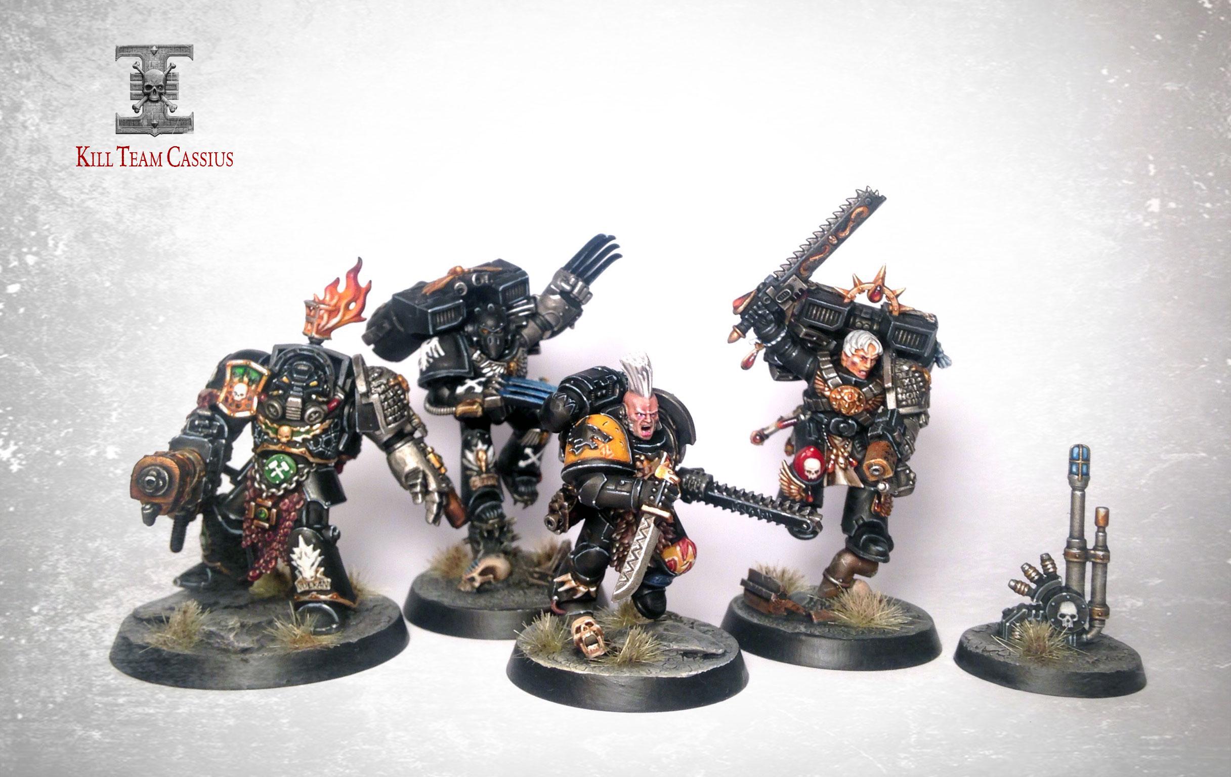 Blood Angels, Deathwatch, Raven Guard, Salamanders, Space Marines, Space Wolves, Warhammer 40,000