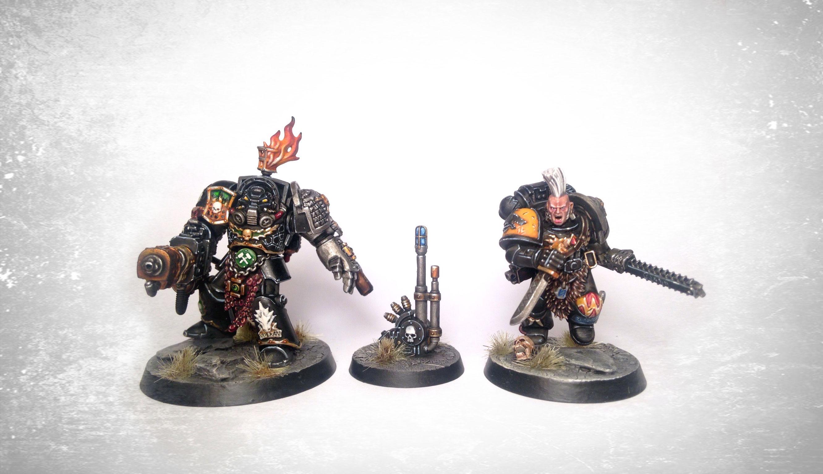 Deathwatch, Salamanders, Space Marines, Space Wolves, Warhammer 40,000