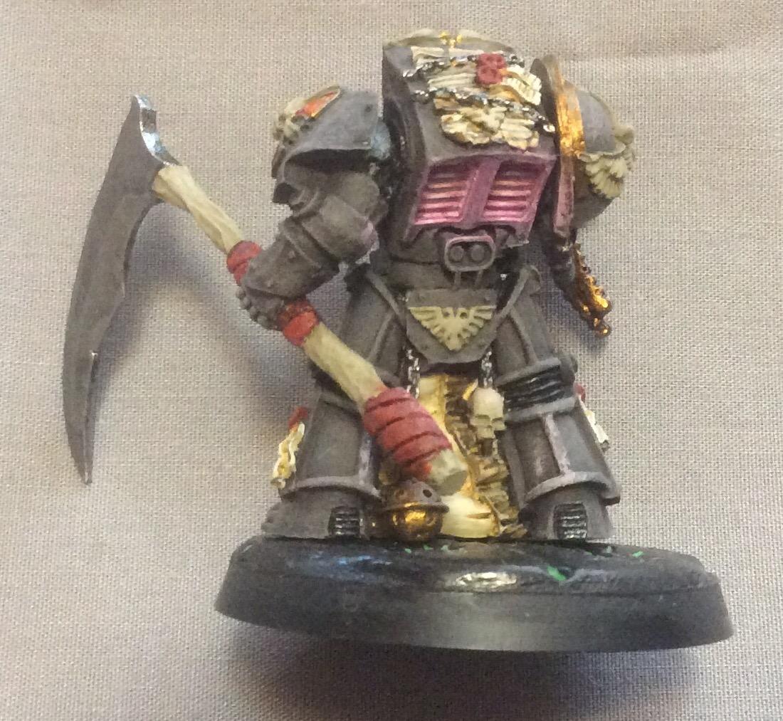 Chaplain, Conversion, Object Source Lighting, Space Marines, Terminatior