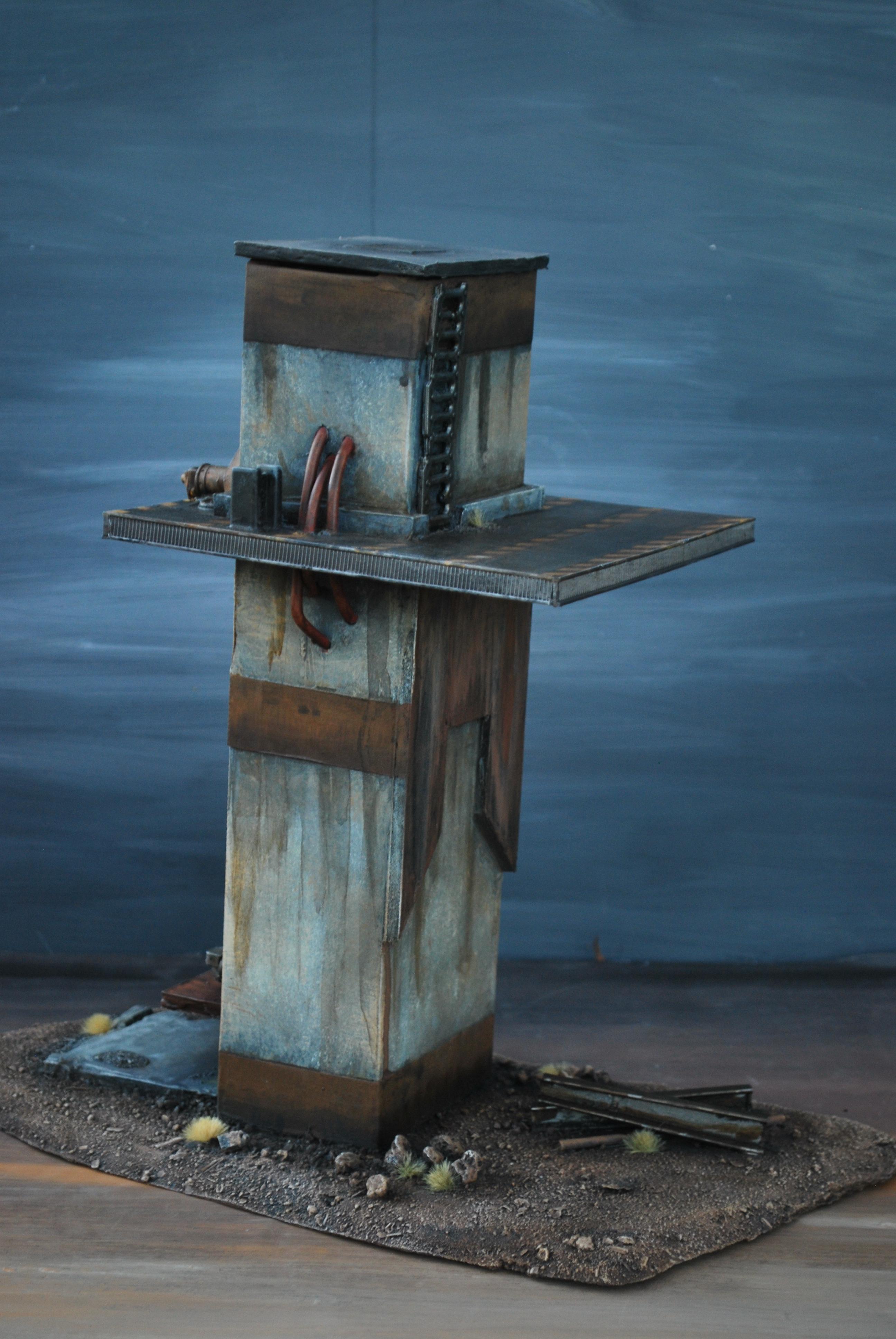 Custom, Diorama, Industrial, Infinity, Post Apoc, Ruins, Scratch Build, Terrain, Warhammer 40,000, Warhammer Fantasy
