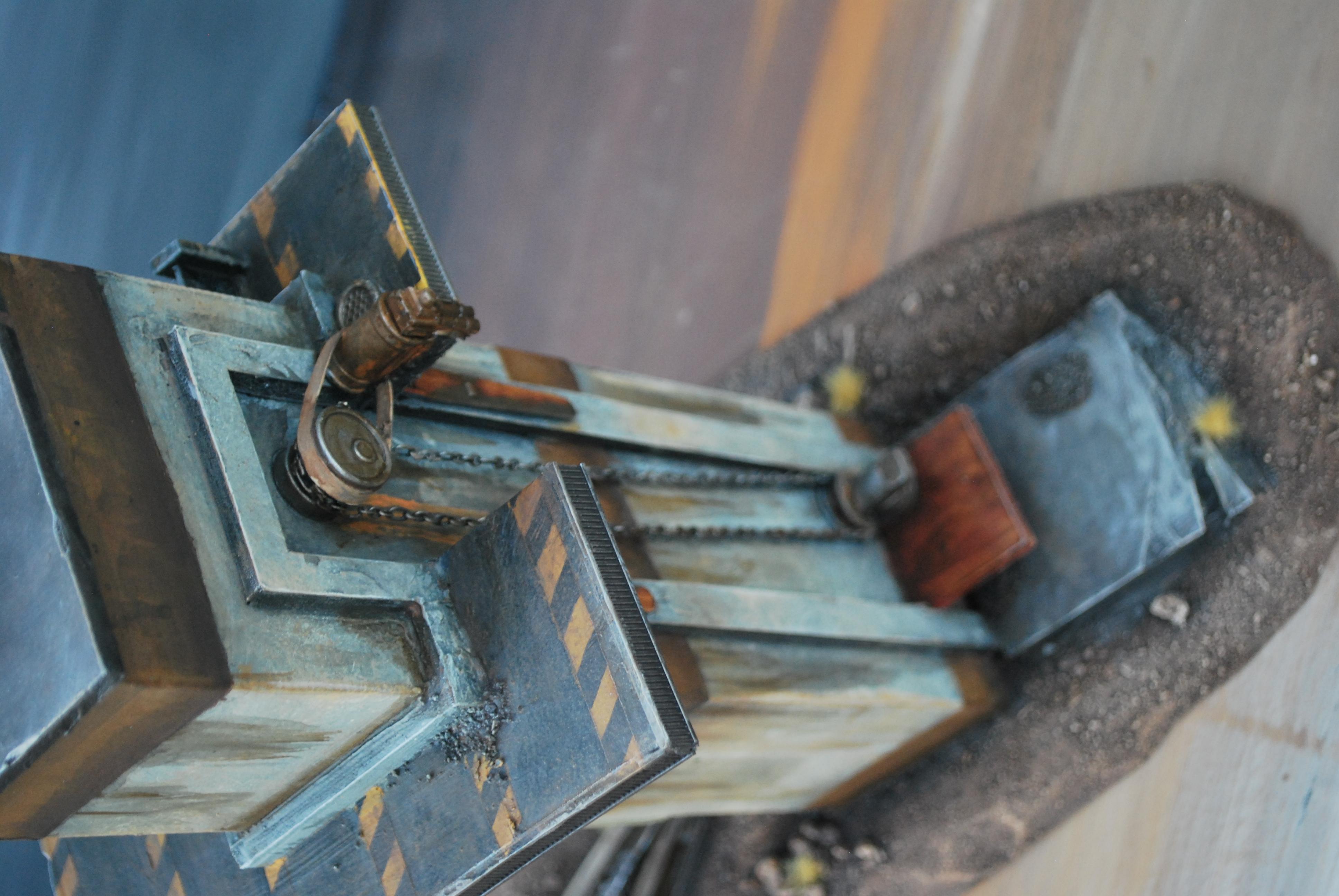 Custom, Diorama, Industrial, Infinity, Post Apoc, Ruins, Scratch Build, Terrain, Warhammer 40,000, Warhammer Fantasy