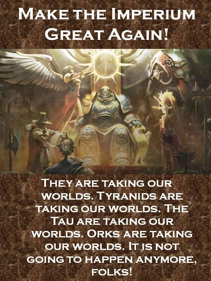 Humor, Poster, Primarch, Propaganda, Robute Guilliman, Ultramarines