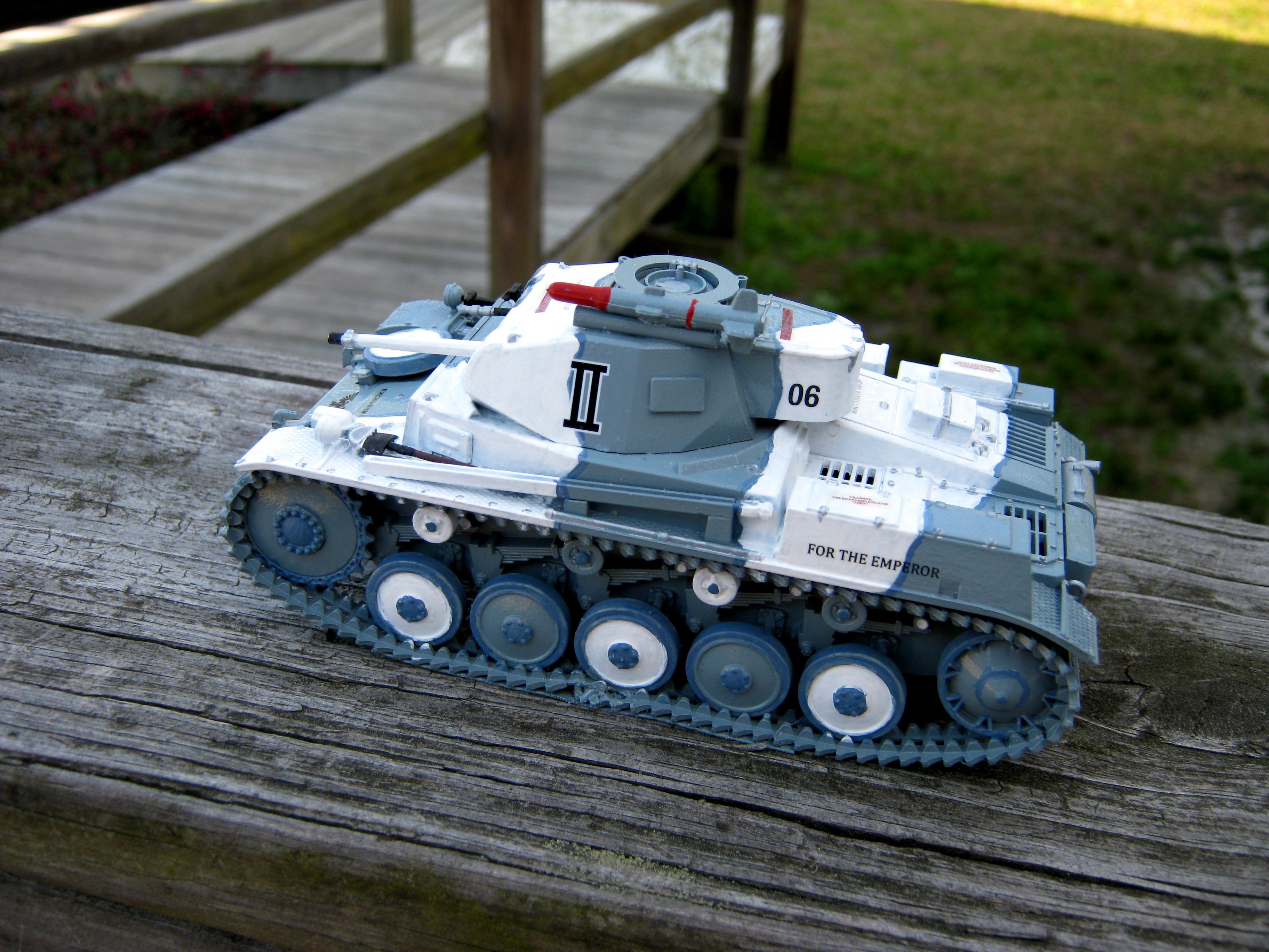 Conversion, Imperial, Panzer, Panzer Ii, Panzerkampfwagen, Tank, World War 2