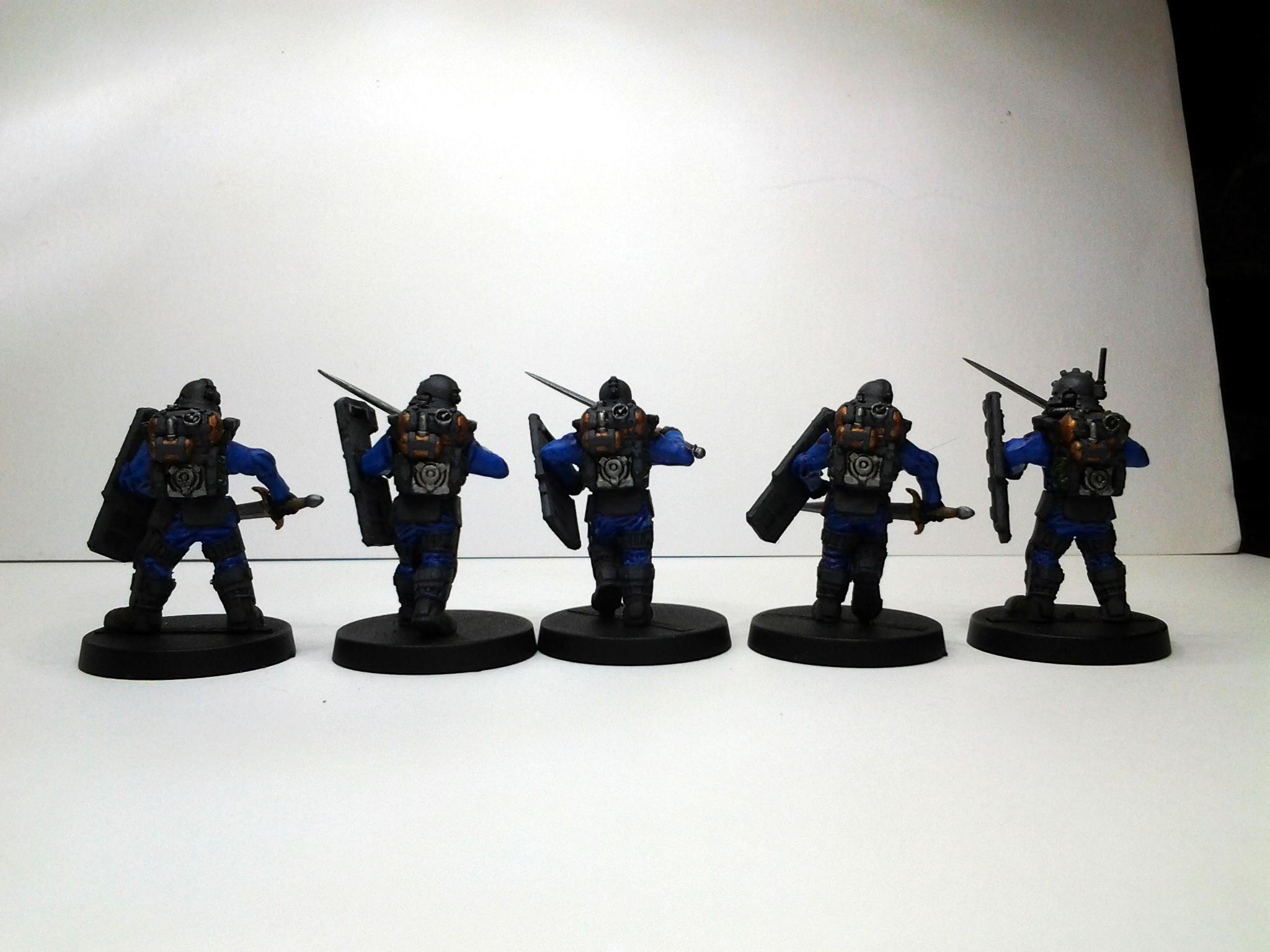 Naval Armsmen rear
