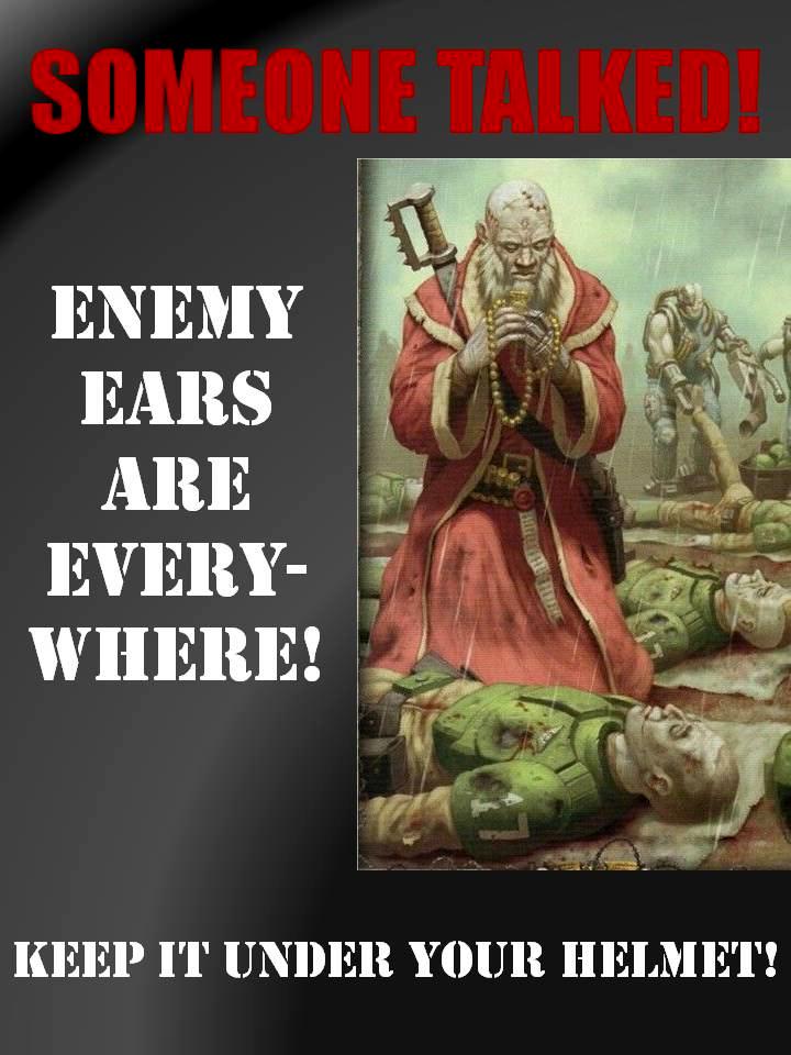 Humor, Poster, Propaganda, Warhammer 40,000