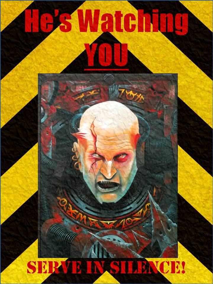 Humor, Poster, Propaganda, Warhammer 40,000