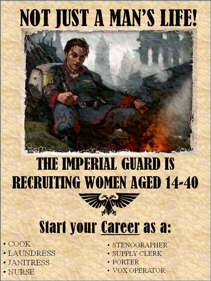 Humor, Poster, Propaganda, Warhammer 40,000