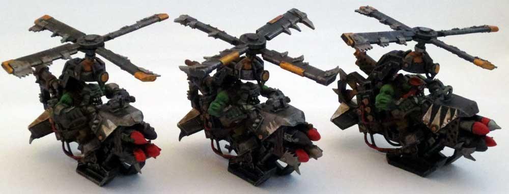 Captain Brown, Deffkopptas, Gretchin, Orks, Waaagh