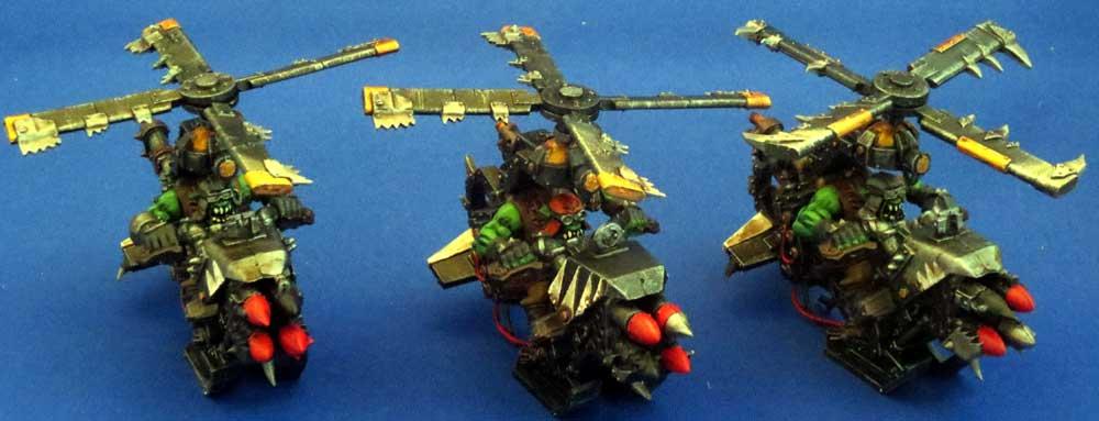 Captain Brown, Deffkopptas, Gretchin, Orks, Waaagh