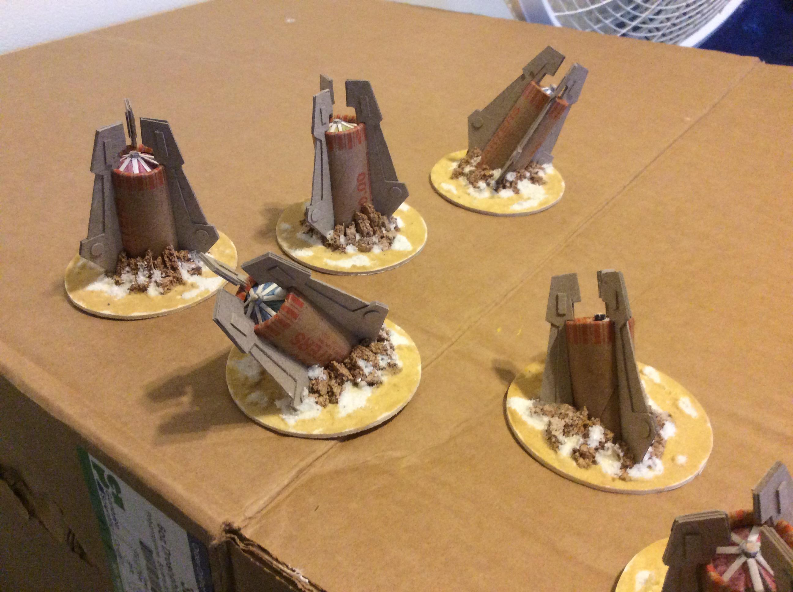 Drop Pod, Homemade, Objective Marker, Terrain