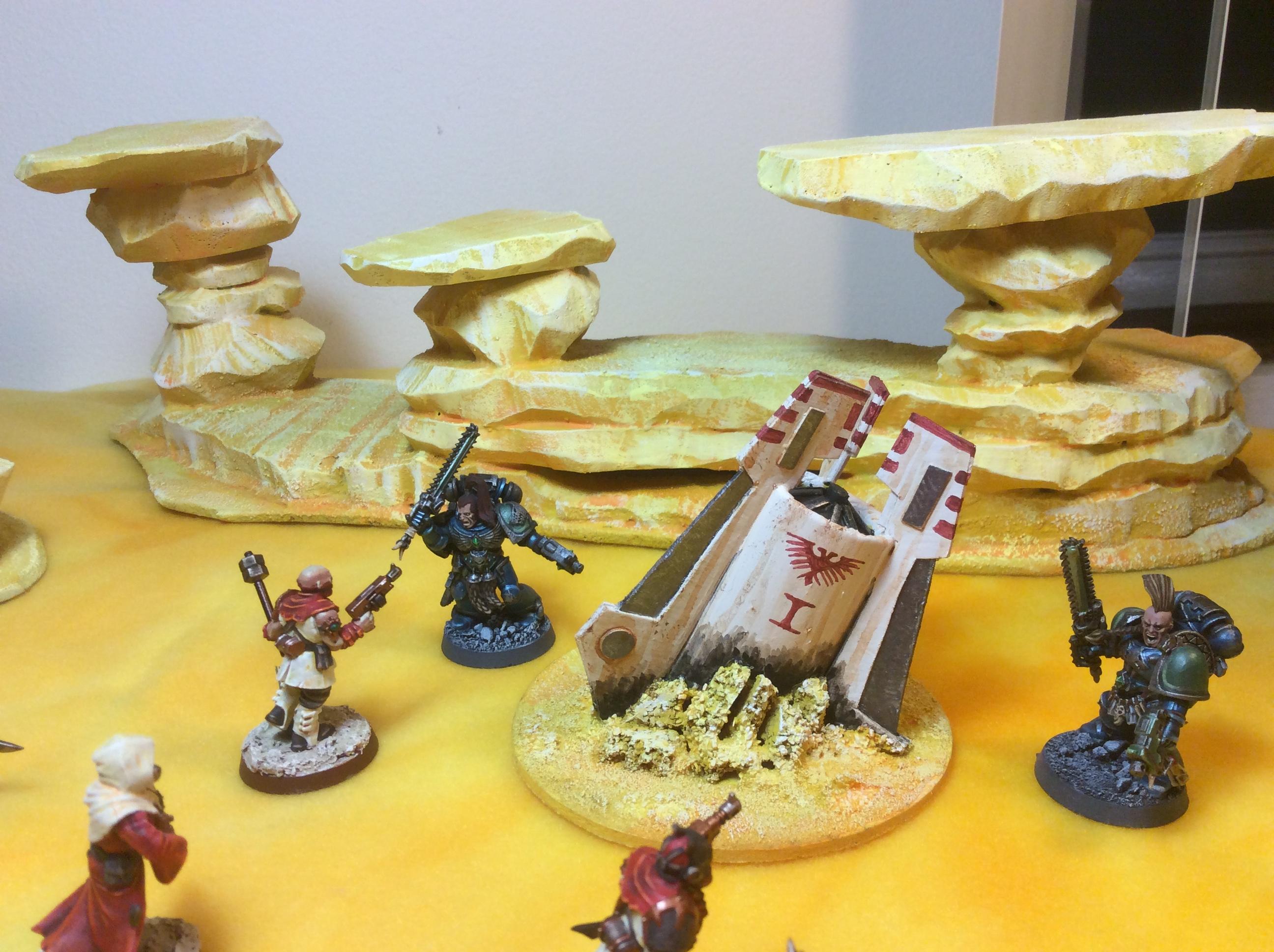Drop Pod, Homemade, Objective Marker, Terrain