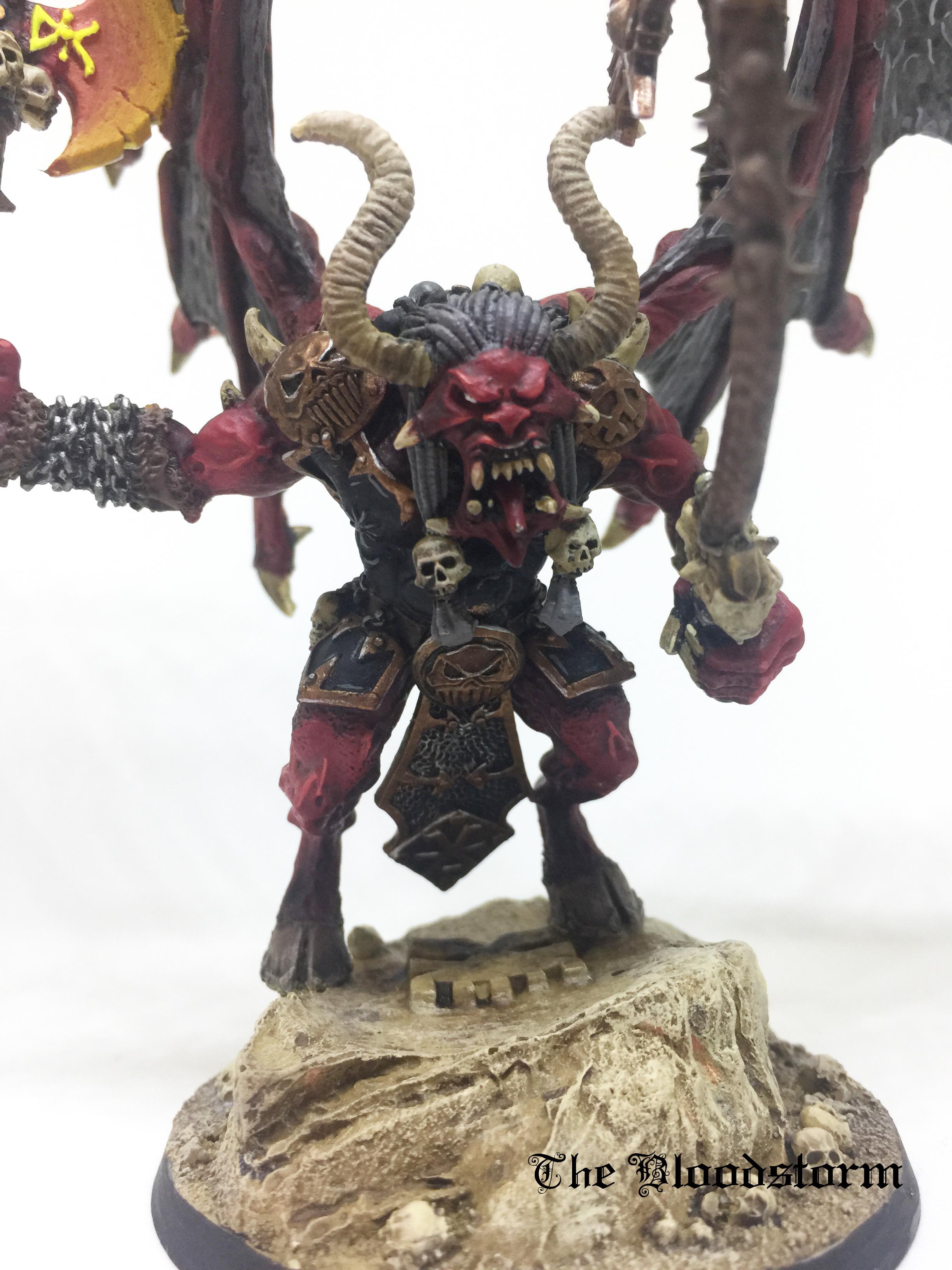 Age Of Sigmar, Axe Of Khorne, Bloodthirster, Chaos Daemons, Demonkin, Greater Daemon, Khorne, Unfettered Fury, Warhammer 40,000