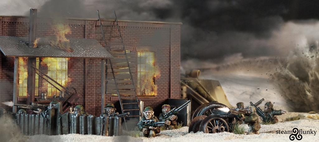 28mm, Desert Planet, Games Workshop, Halflings, Imperial Guard, Photoshop Elements 11, Ratling, Science-fiction, Tabletop, Wargame, Warhammer 40,000