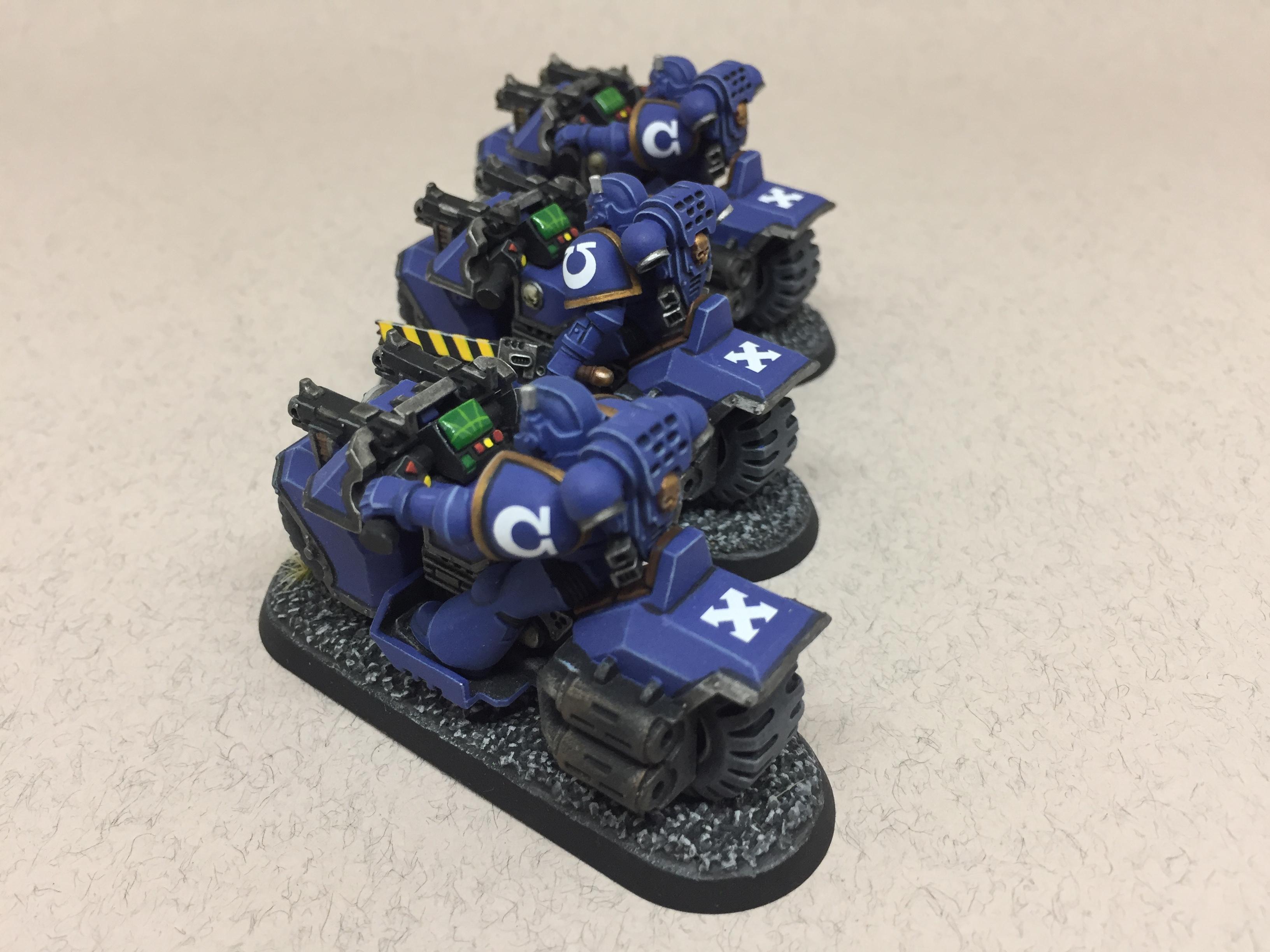 Bike, Space Marines, Ultramarines