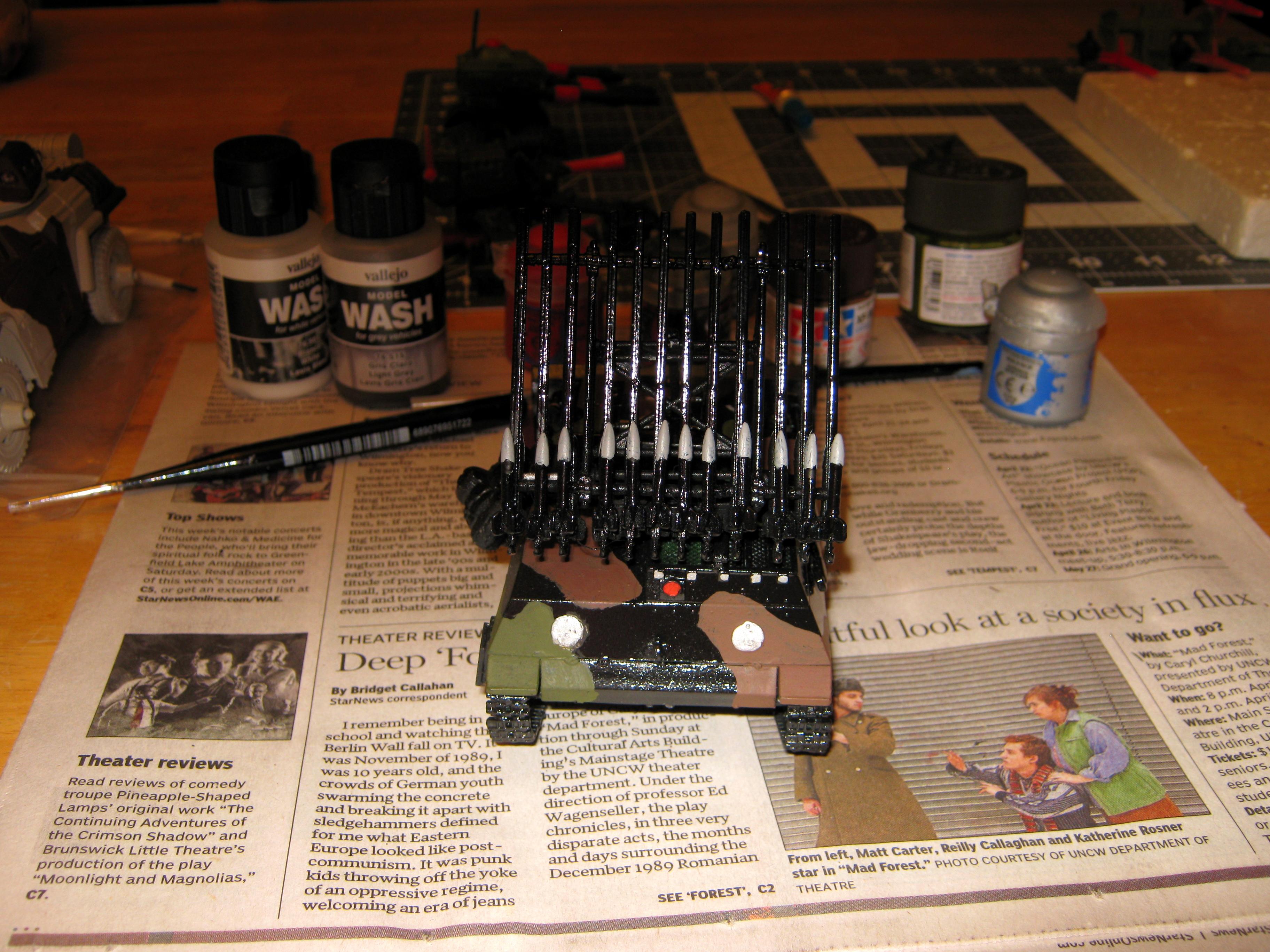 Artillery, Conversion, Imperial, Katyusha, Rocket Launcher, Self Propelled, Soviet, World War 2