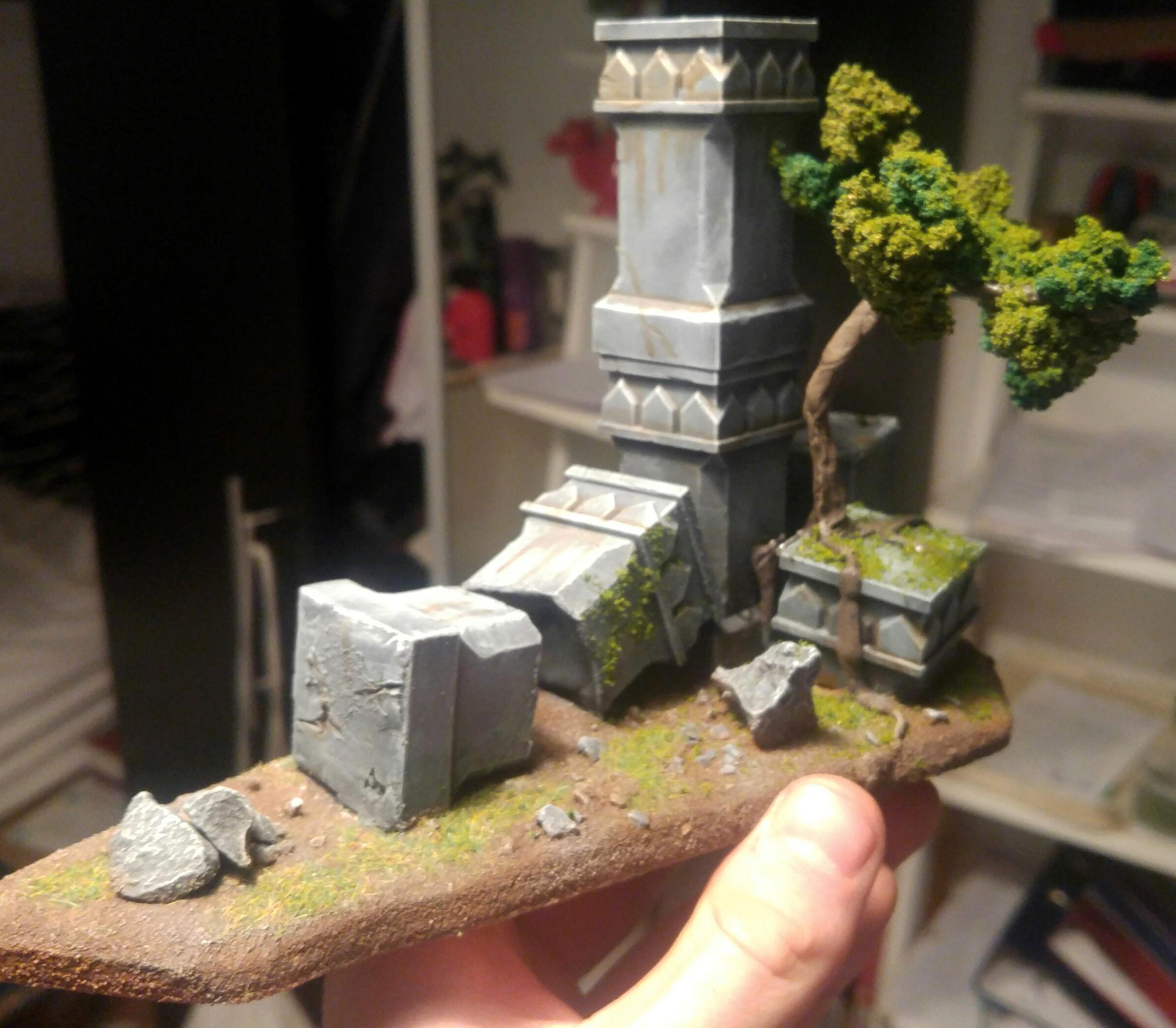 Lord Of The Rings, Middle Earth, Pillars, Ruin, Ruins, Scatter, Stg, Terrain