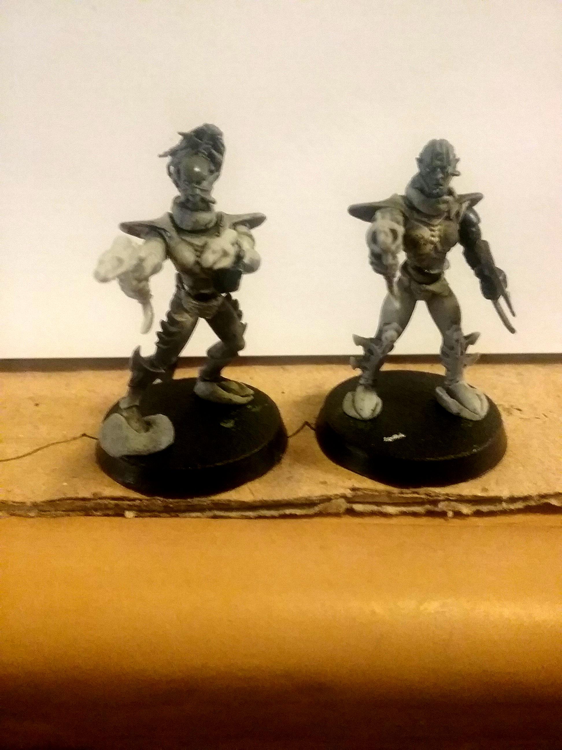 Dark Eldar, Kabalite Warriors, Work In Progress