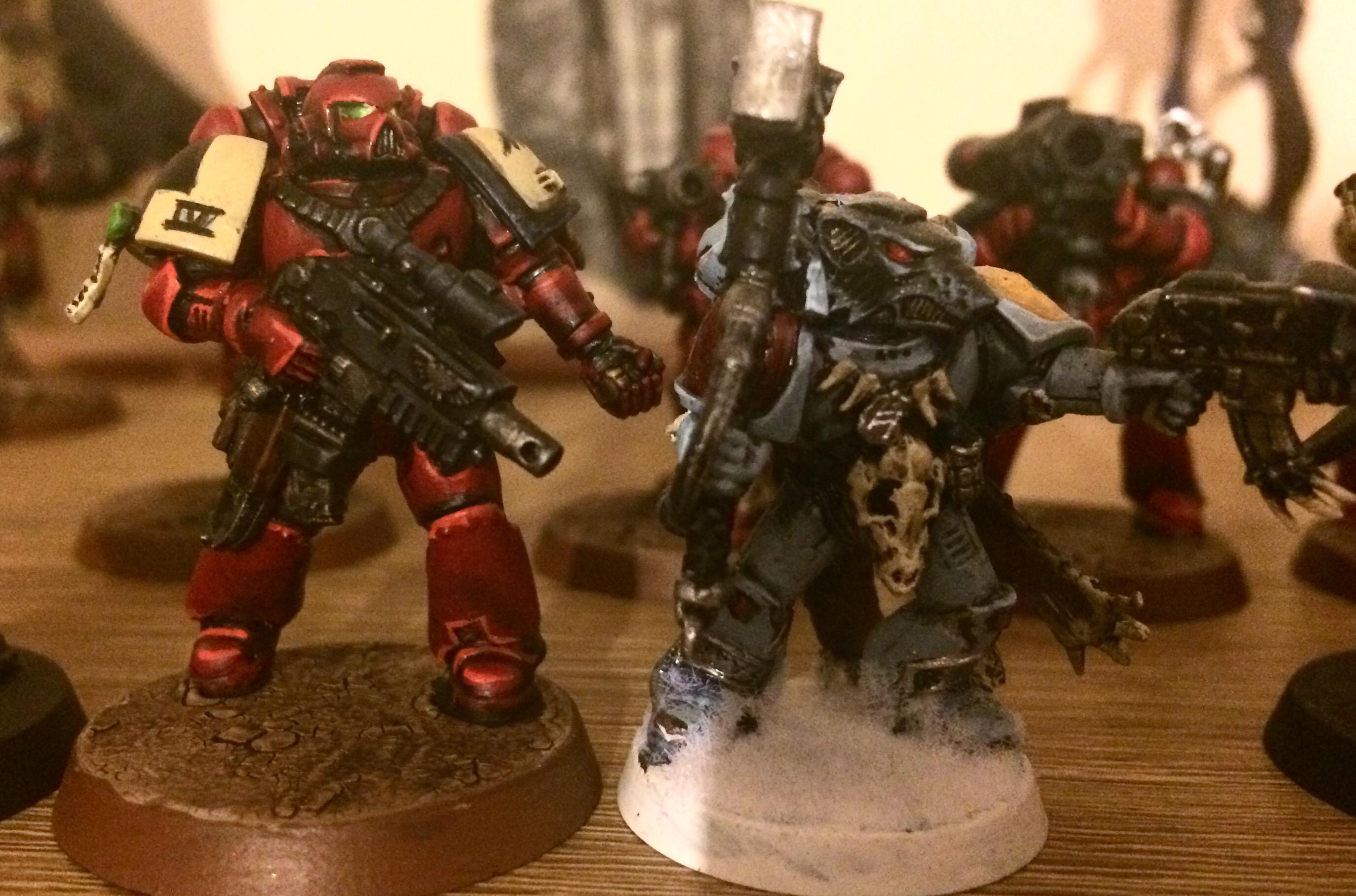 Art Scale, Blood Ravens, Conversion, Converting, Kitbash, Space Marines, True-scale