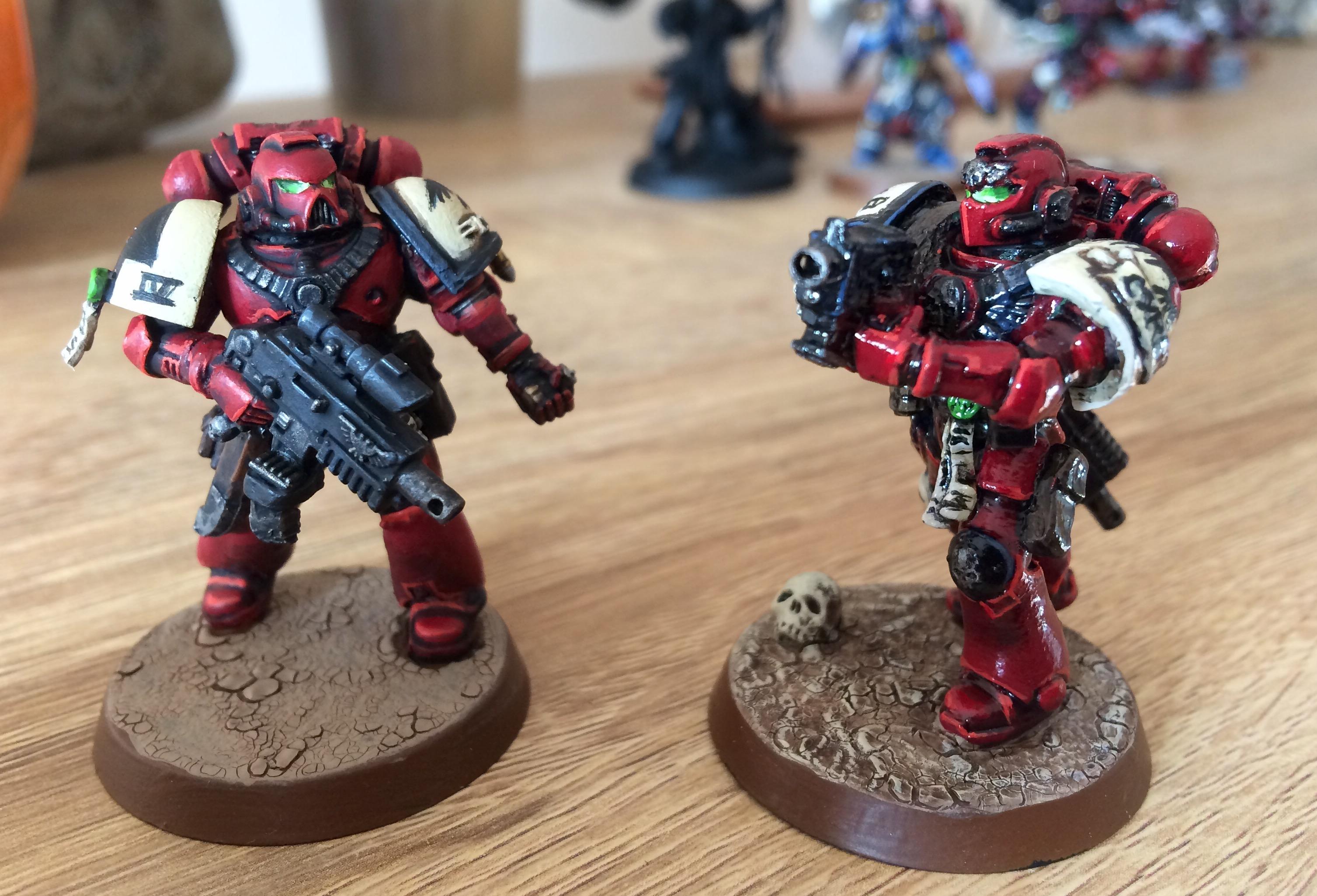 Art Scale, Blood Ravens, Conversion, Converting, Kitbash, Space Marines, True-scale