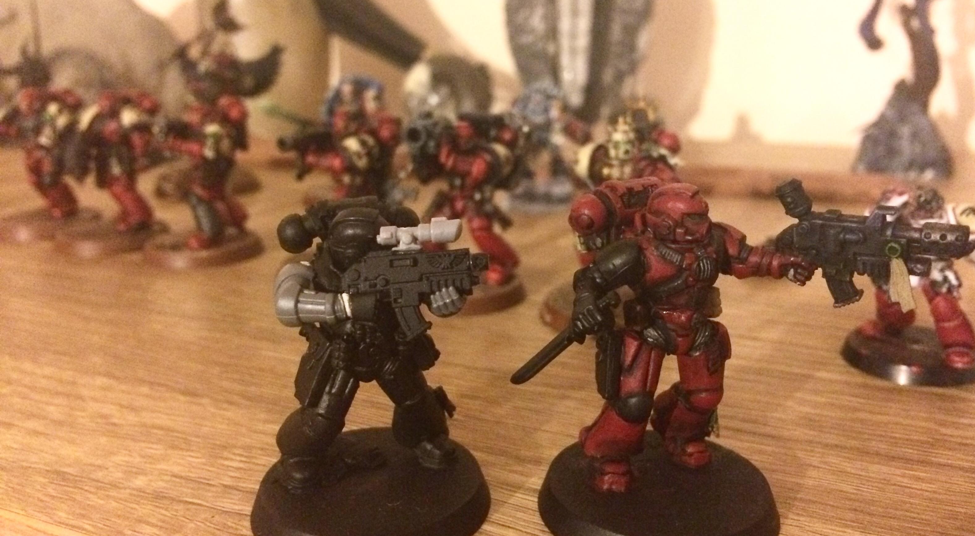 Art Scale, Blood Ravens, Conversion, Converting, Kitbash, Space Marines, True-scale