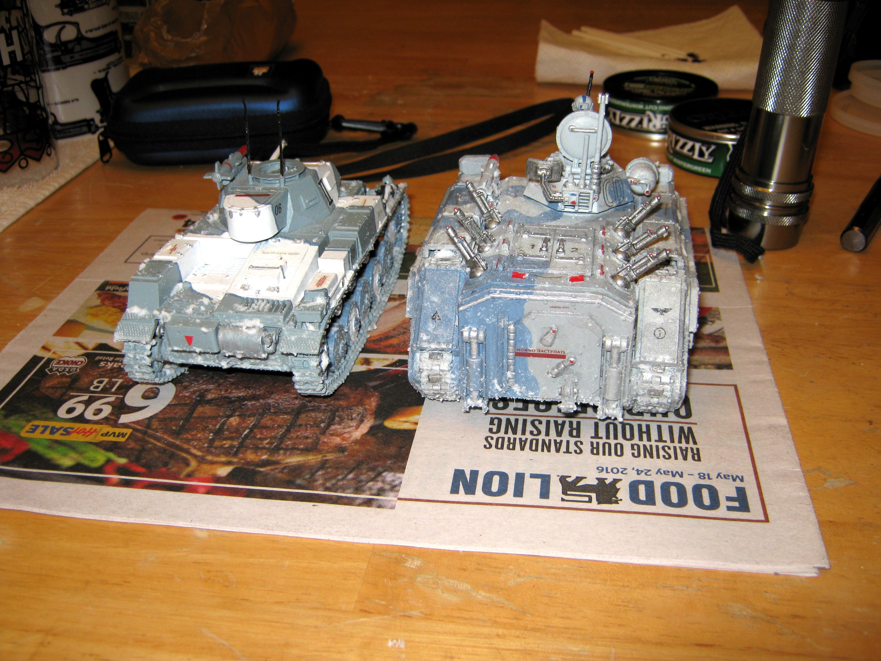 Apc, Armored Personnel Carrier, Astra Militarum, Chimera, Conversion, Ifv, Imperial, Imperial Guard, Infantry Fighting Vehicle, Light Tank, Panzer Ii, Panzerkampfwagon, Tank, Transport
