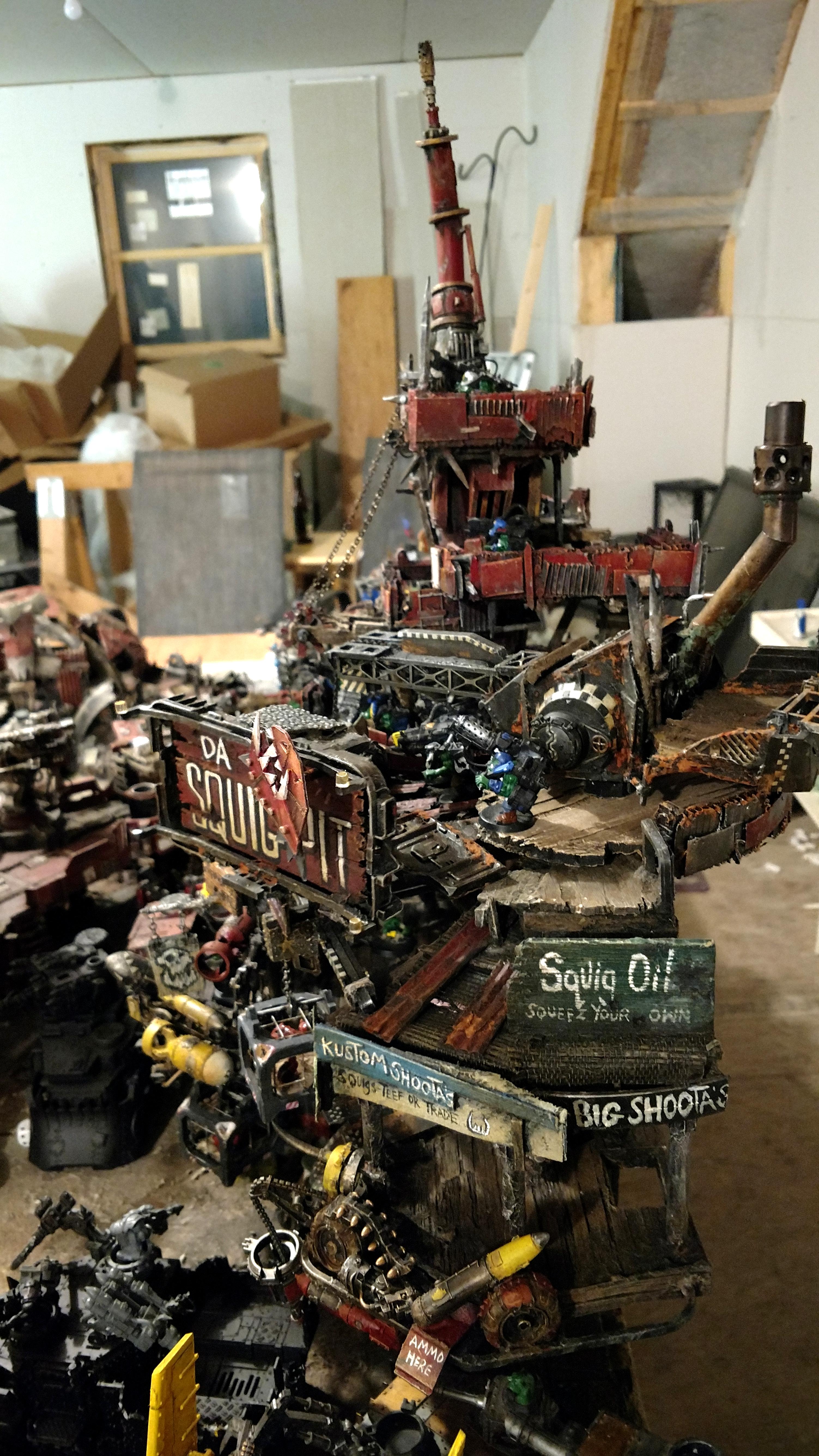 Ork Fort, Orks, Waaagh, Warhammer 40,000