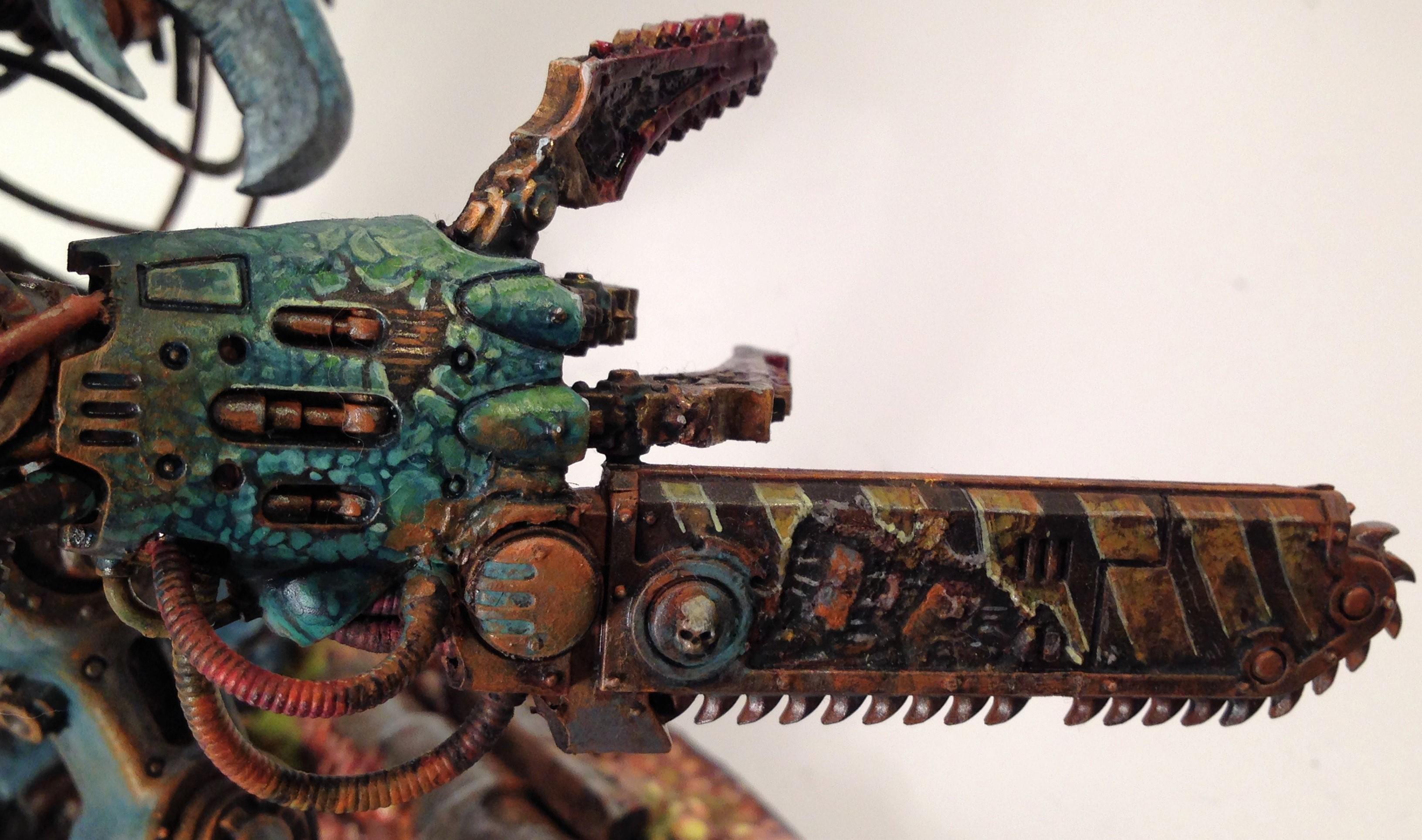 Chain Fist, Chaos, Conversion, Knights, Nurgle